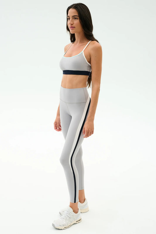 Emerson Airweight Legging - Dove Gray/Indigo