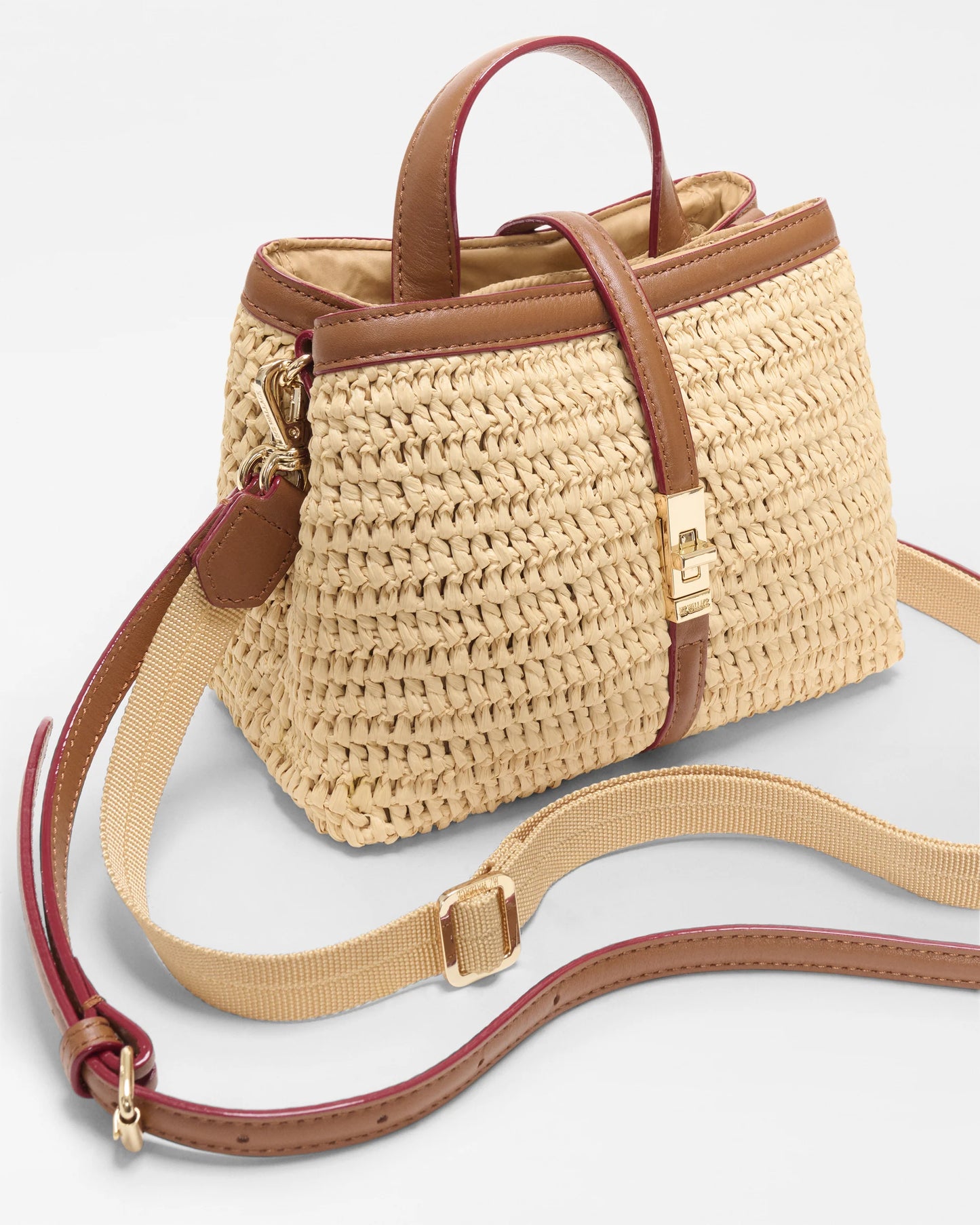 Crochet Mini Astor Top Handle - Camel