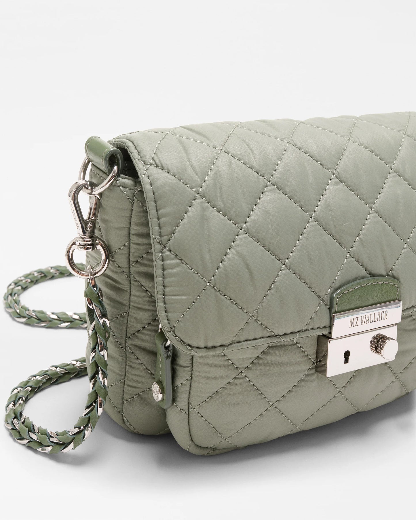 Small Crosby Lock - Agave Green