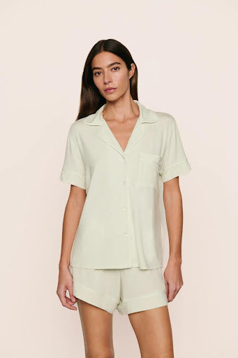 Gisele Relaxed Short PJ Set - Seafoam