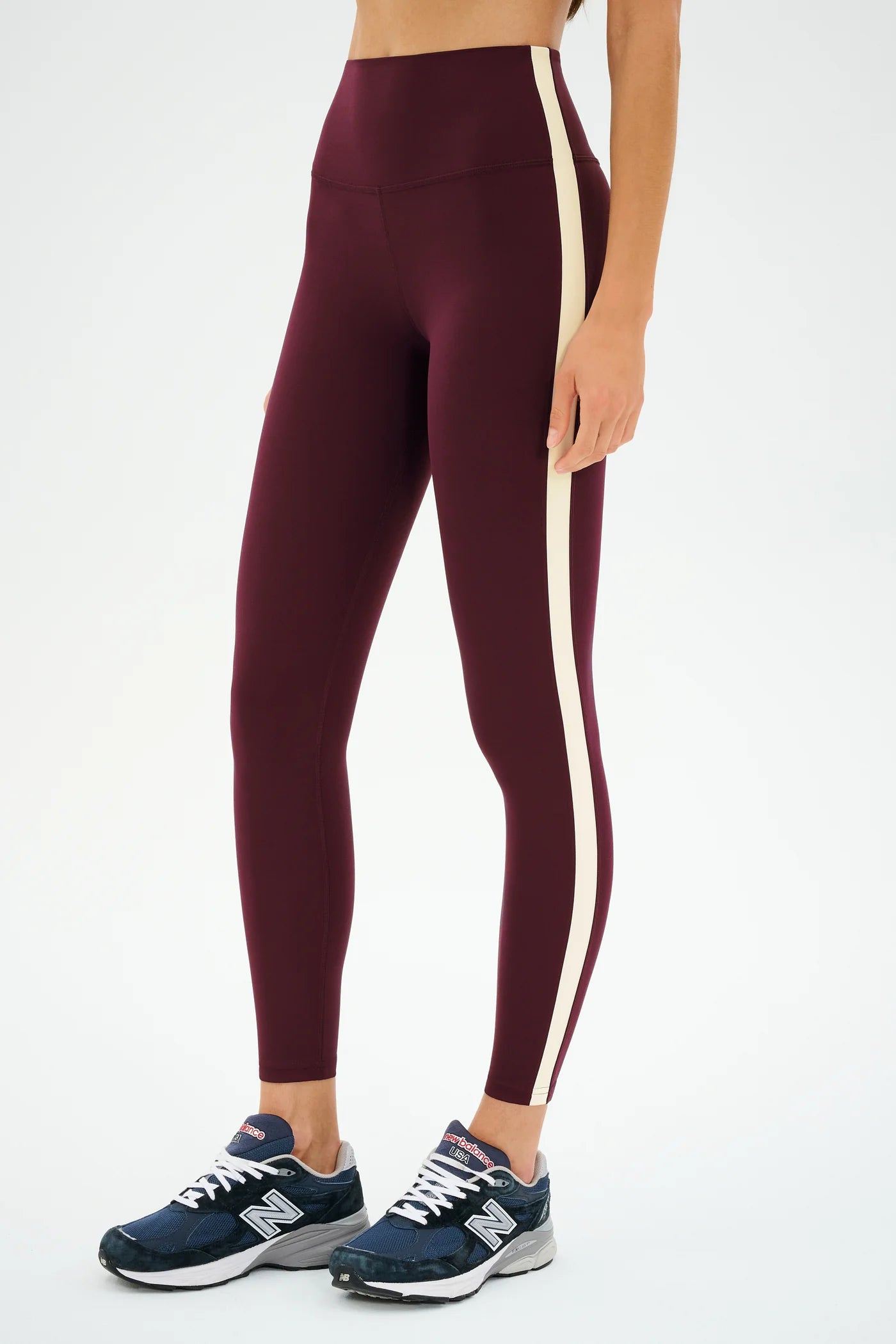 Clare HW 7/8 Rigor - Dark Cherry/Creme