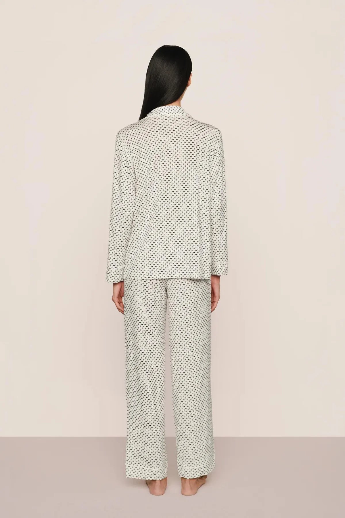 Gisele Long PJ Set - Tide Dot