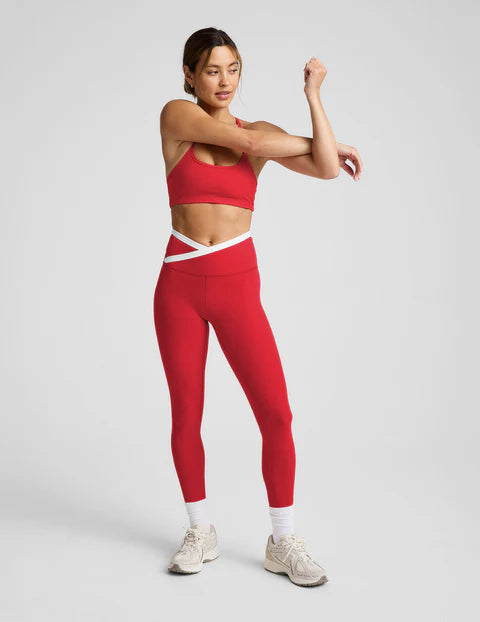 Outlines Legging - Chili Red