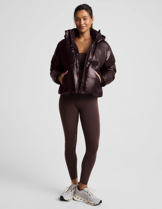 Puffer Jacket - Cocoa Plum