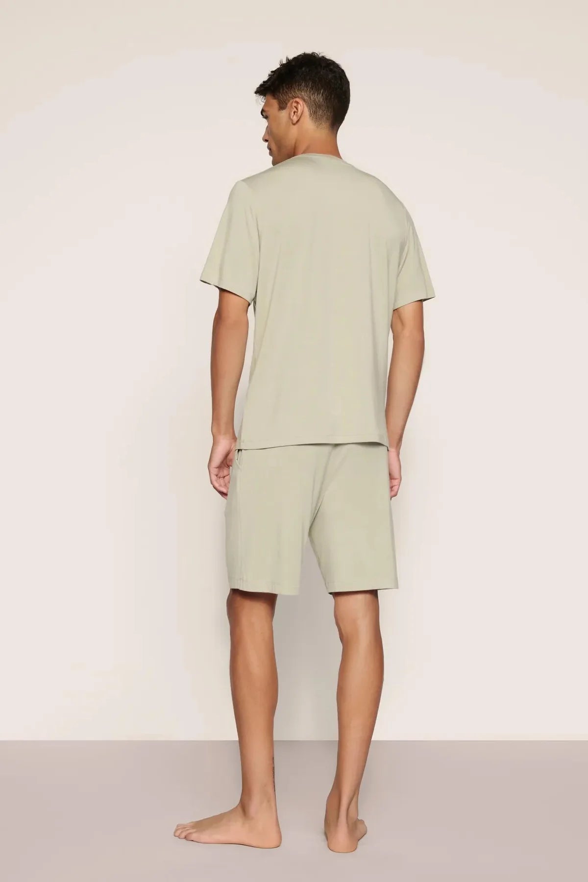 Gisele Short PJ Set - Sandstone