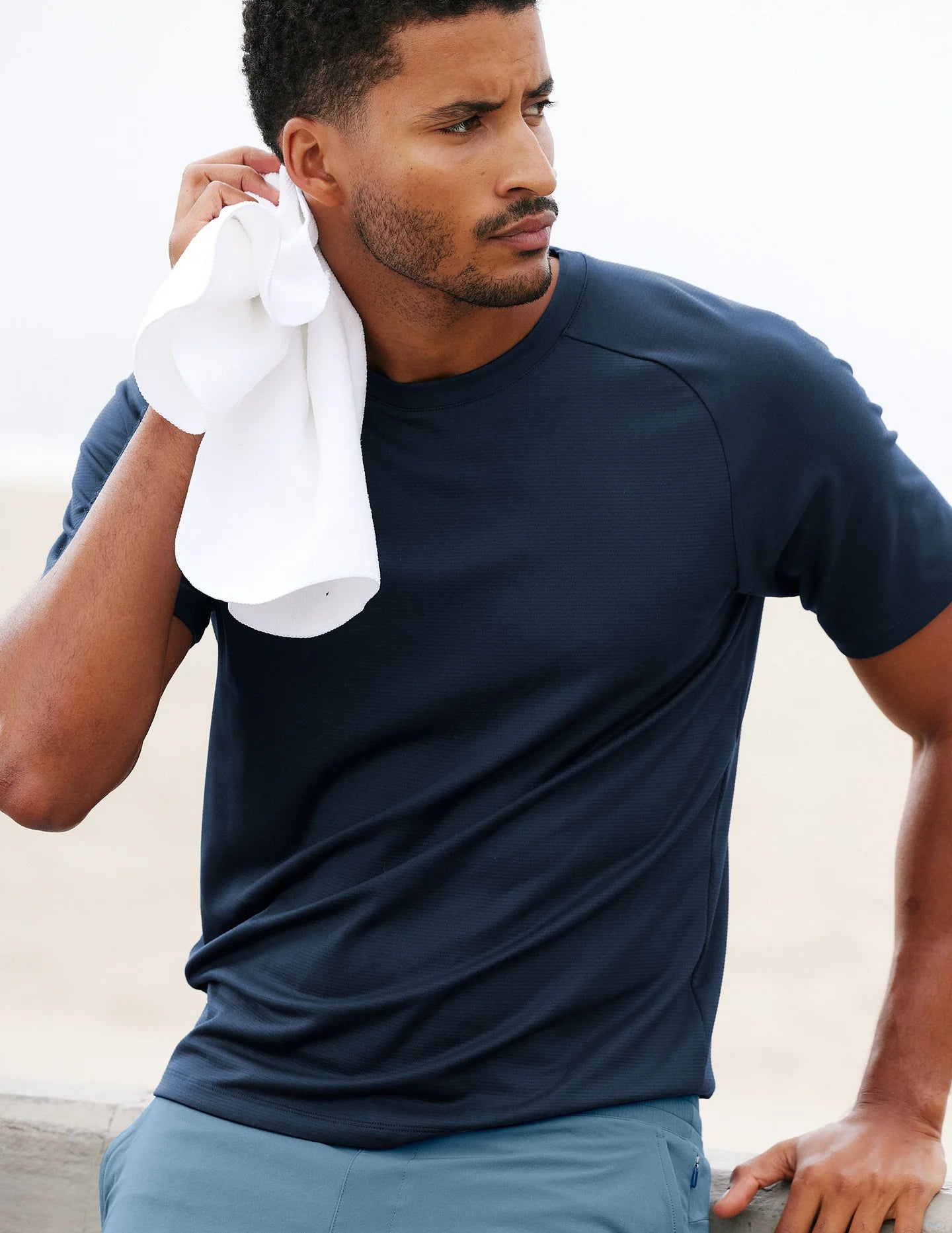 All In Active Tee - Navy