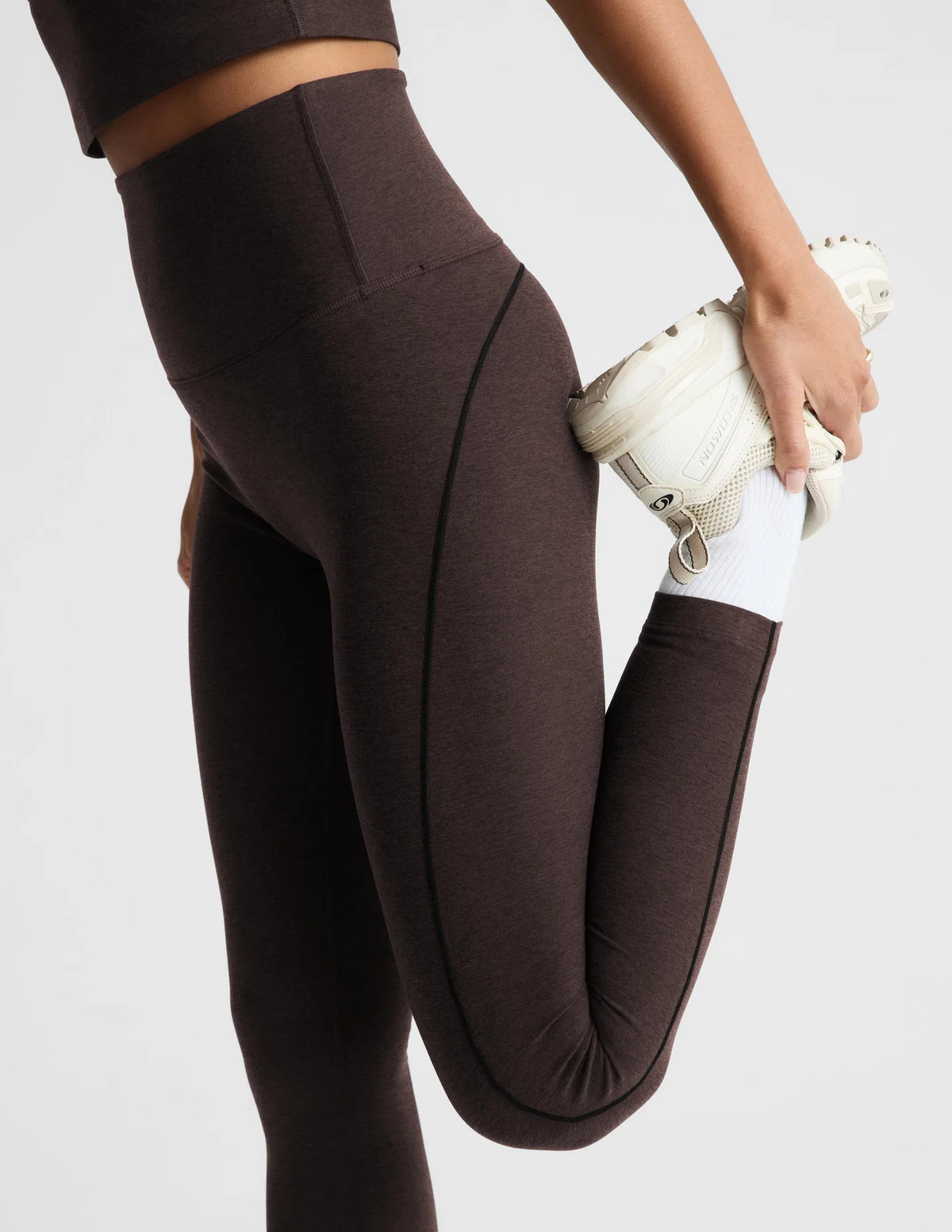 Spacedye Dynamic Legging - Dark Chocolate