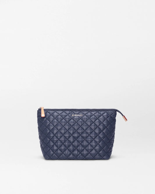 Zoey Zip Cosmetic L - Navy