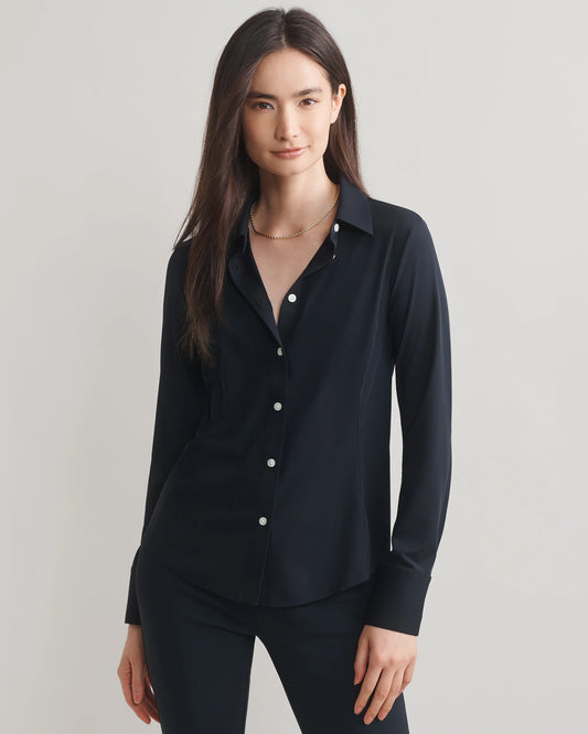 Mirage Button Up - Black
