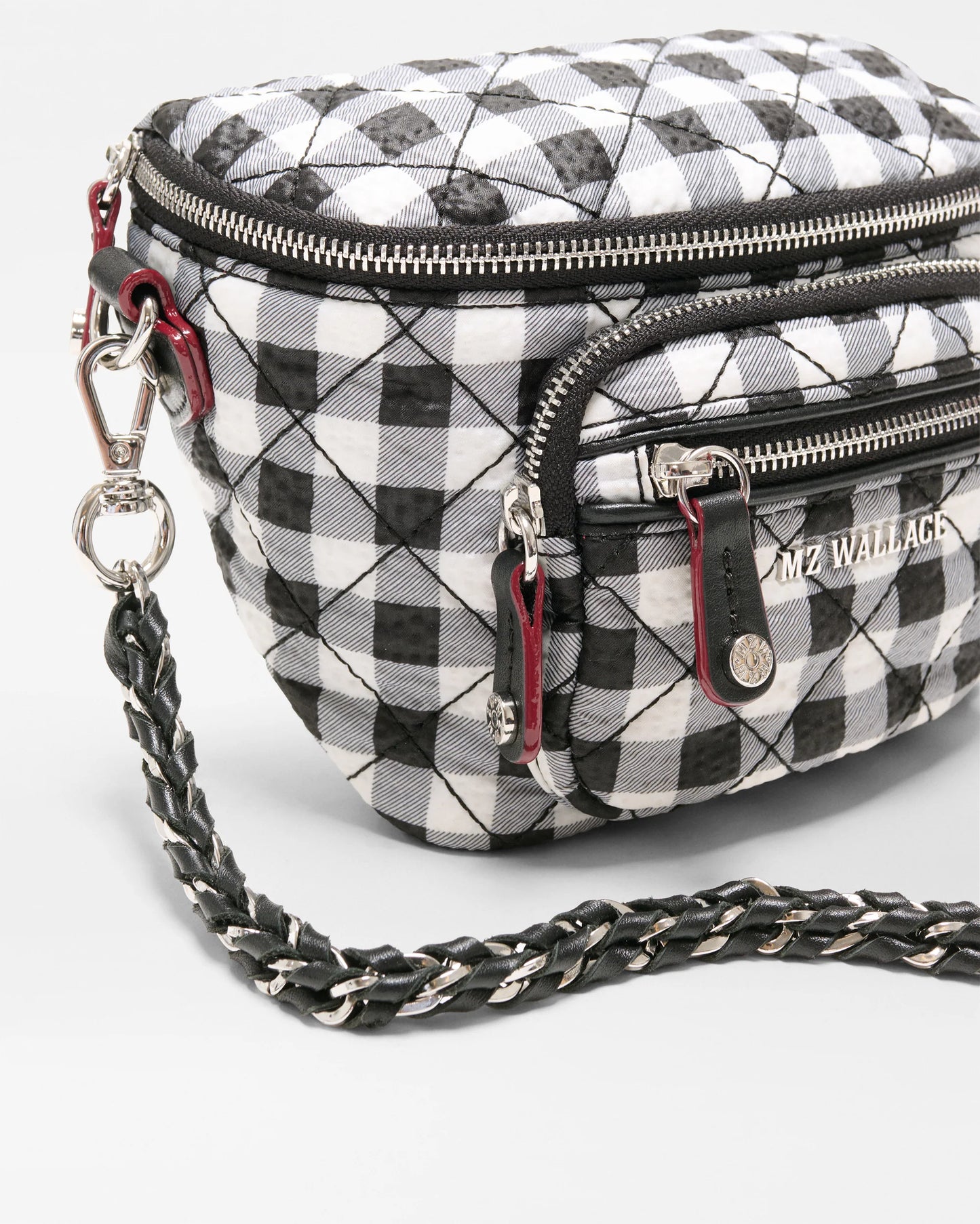 Micro Crosby Sling - Black/White Gingham