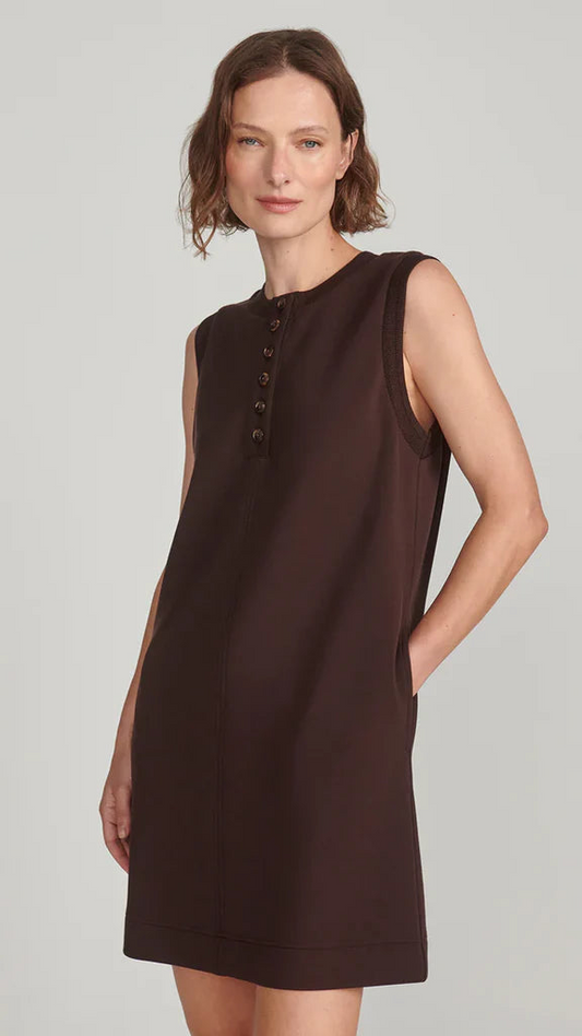 Elba Dress - Coffee Bean