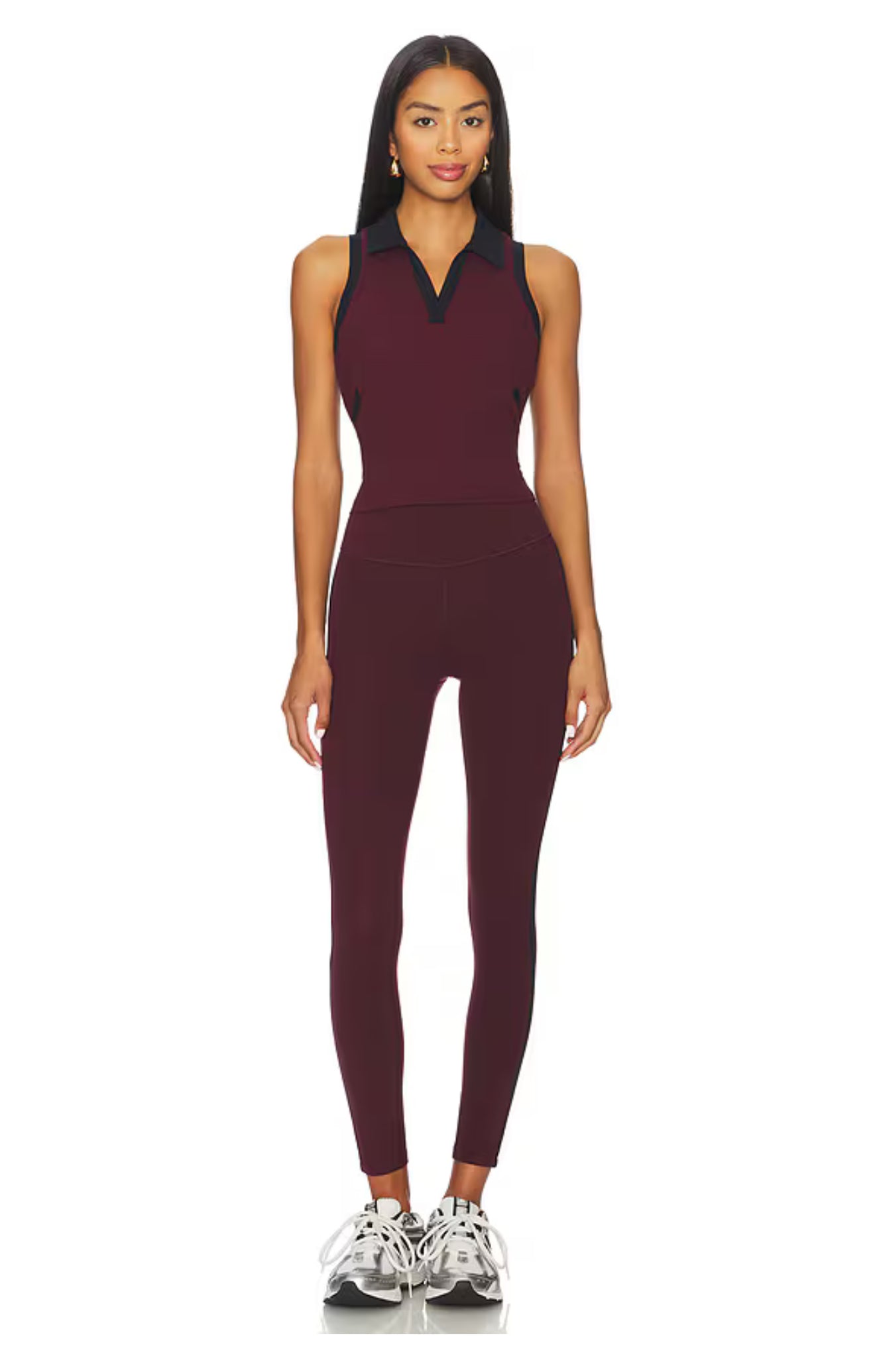 Austin Airweight Polo - Dark Cherry