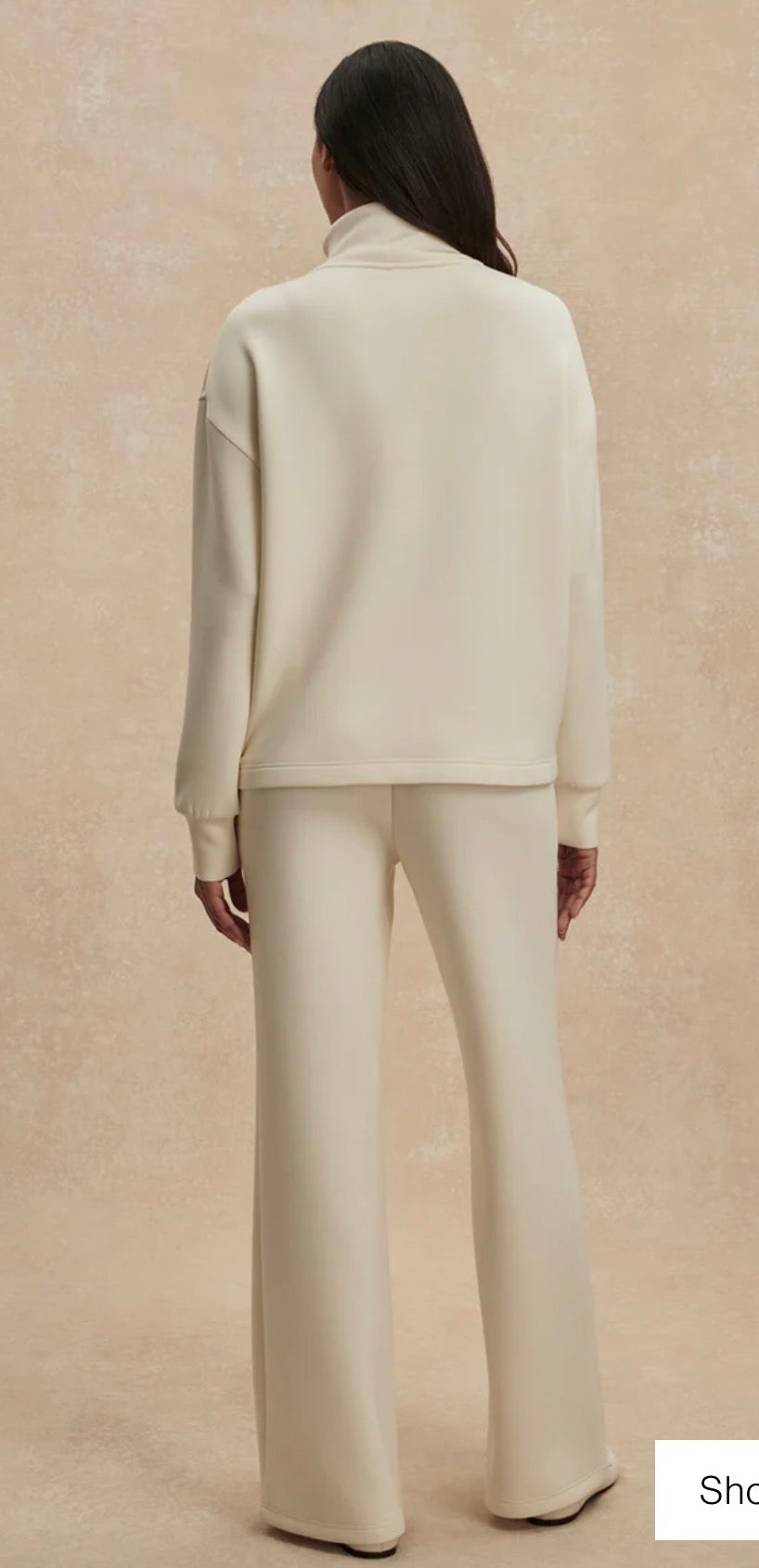 Arlene Zip Through/Wide Leg Pant - Pristine