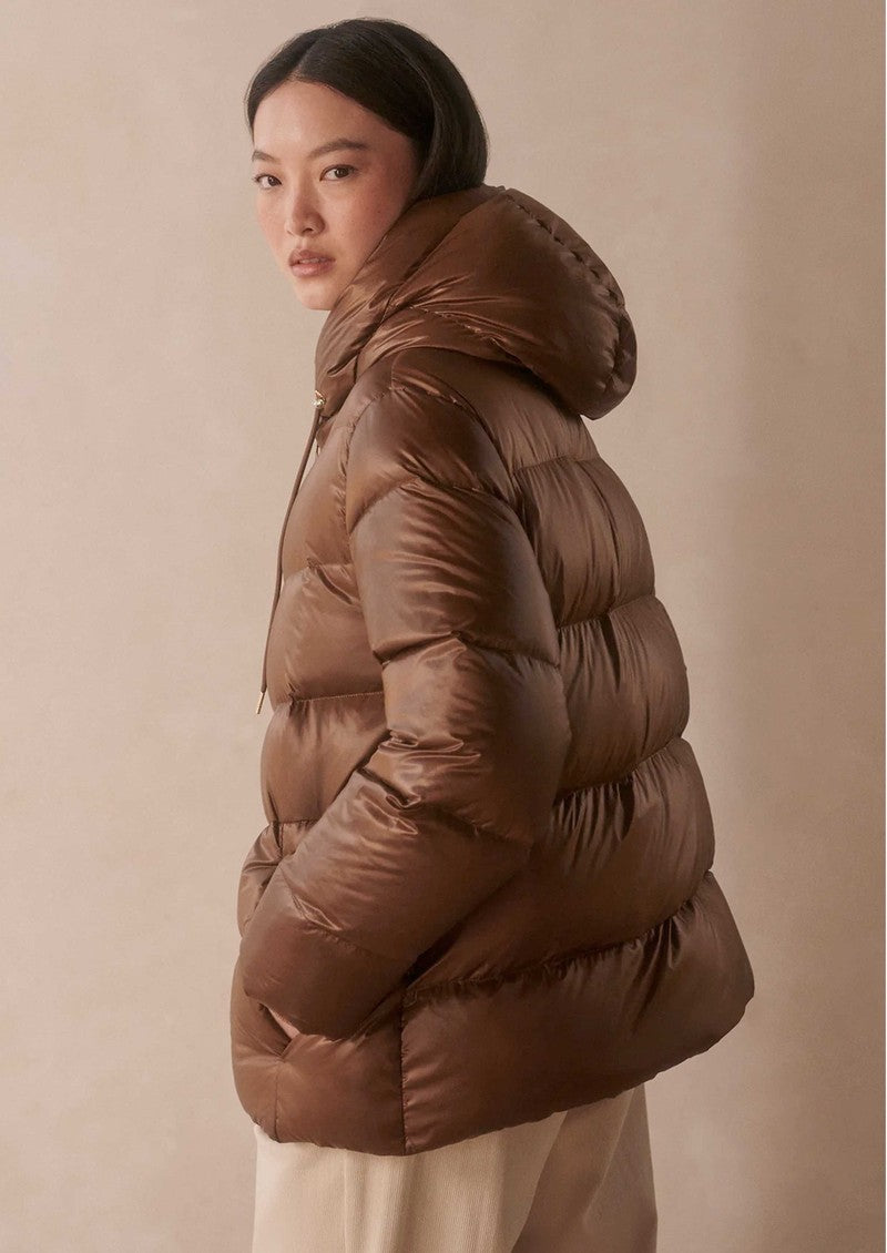Madelina Down Jacket - Brown
