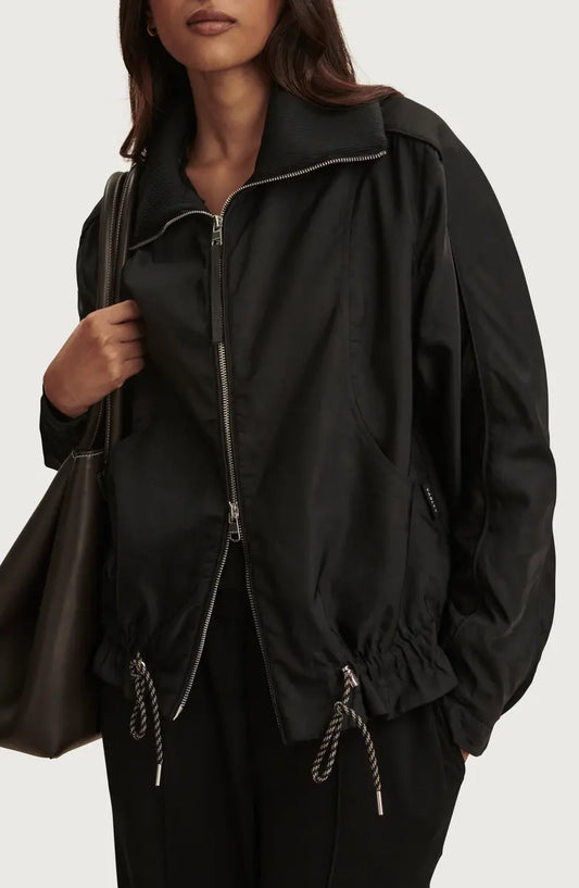 Lotta Blouson Jacket - Black