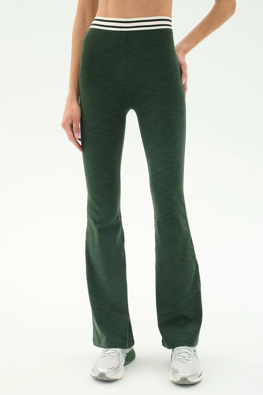 Raquel Flare Rib - Military