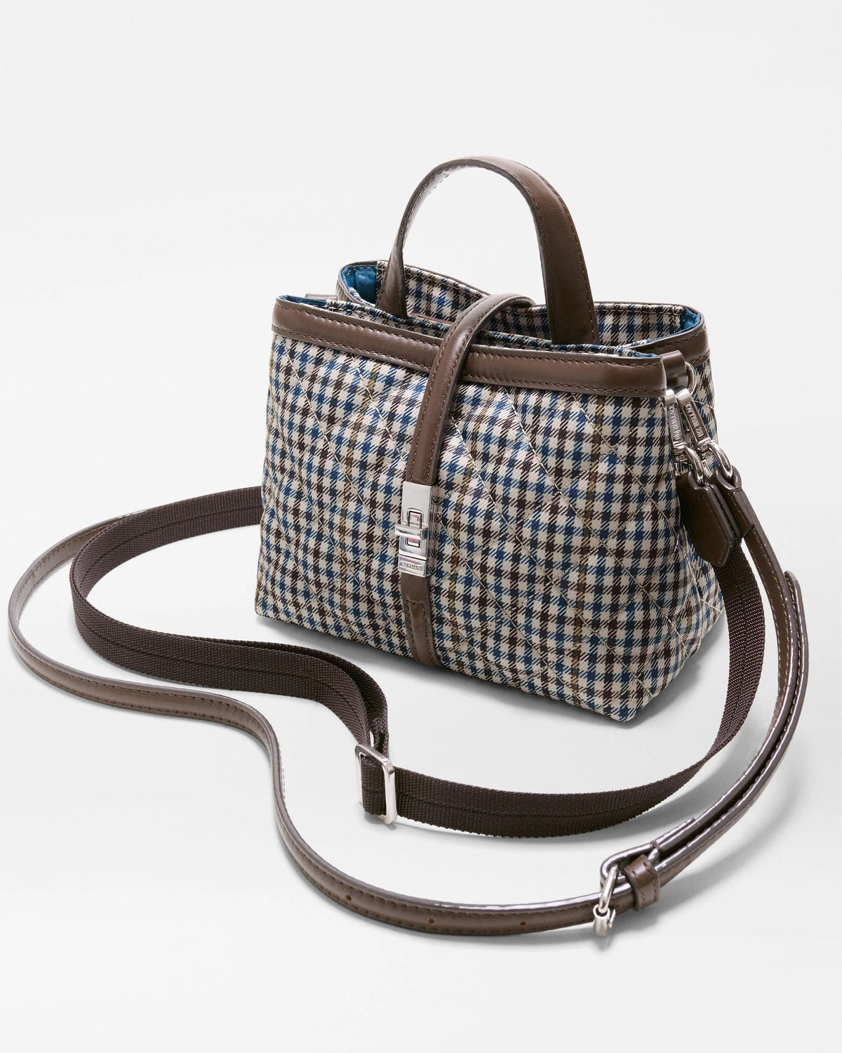 Mini Astor Top Handle - Heritage Check