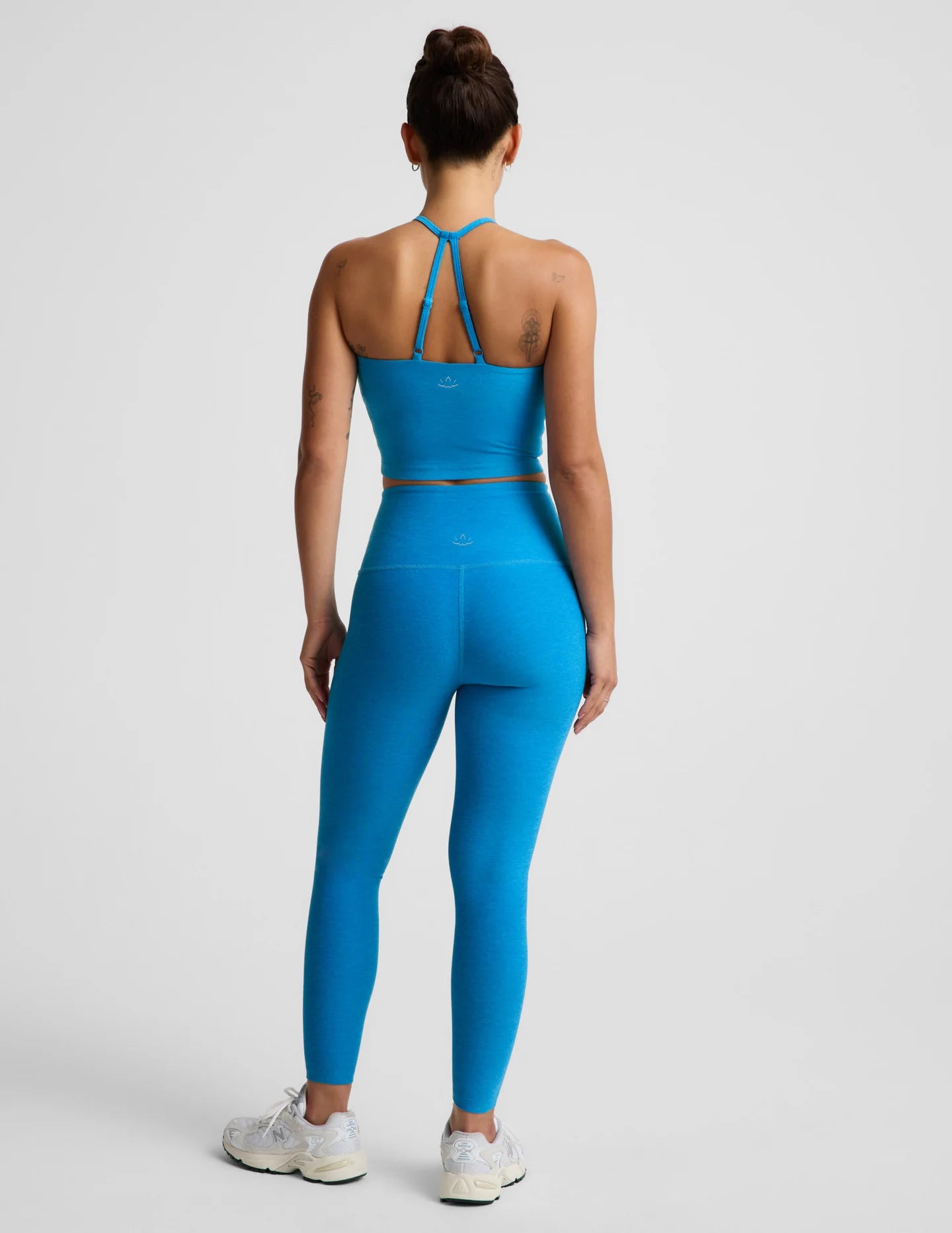 Spacedye Midi Legging - Blue Lagoon