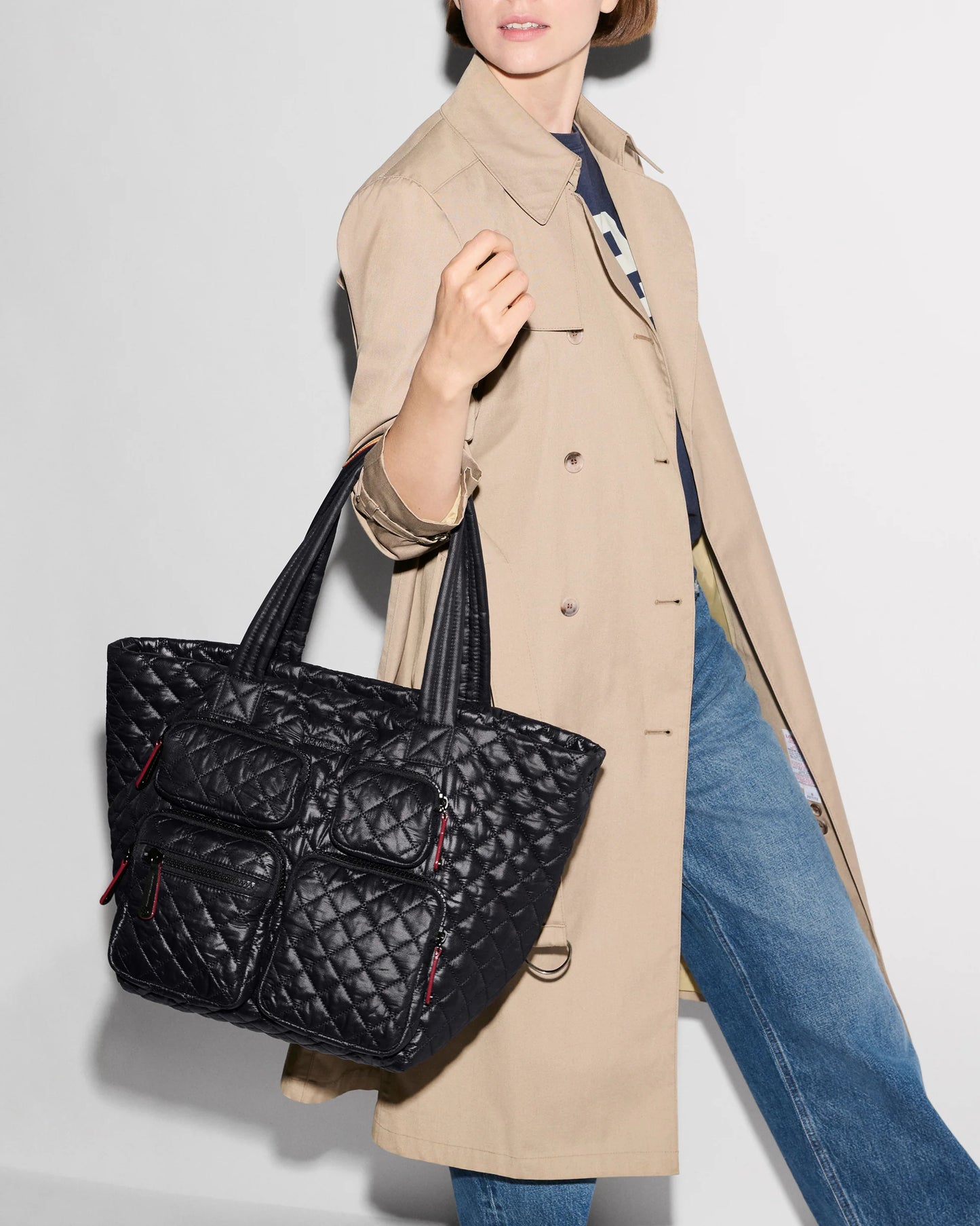 Metro Travel Tote M - Black