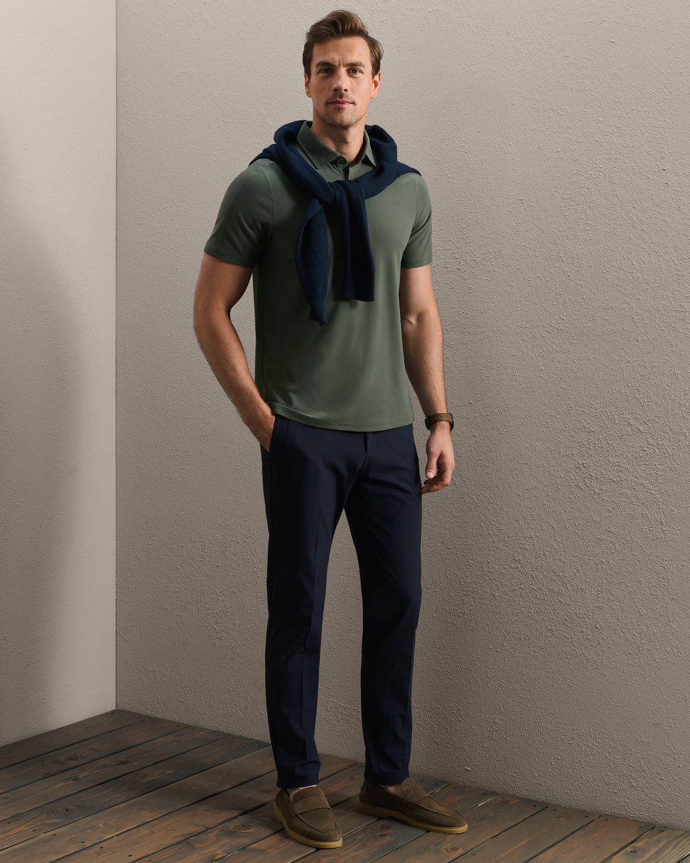 Regatta Pique Polo - Olive Shadow