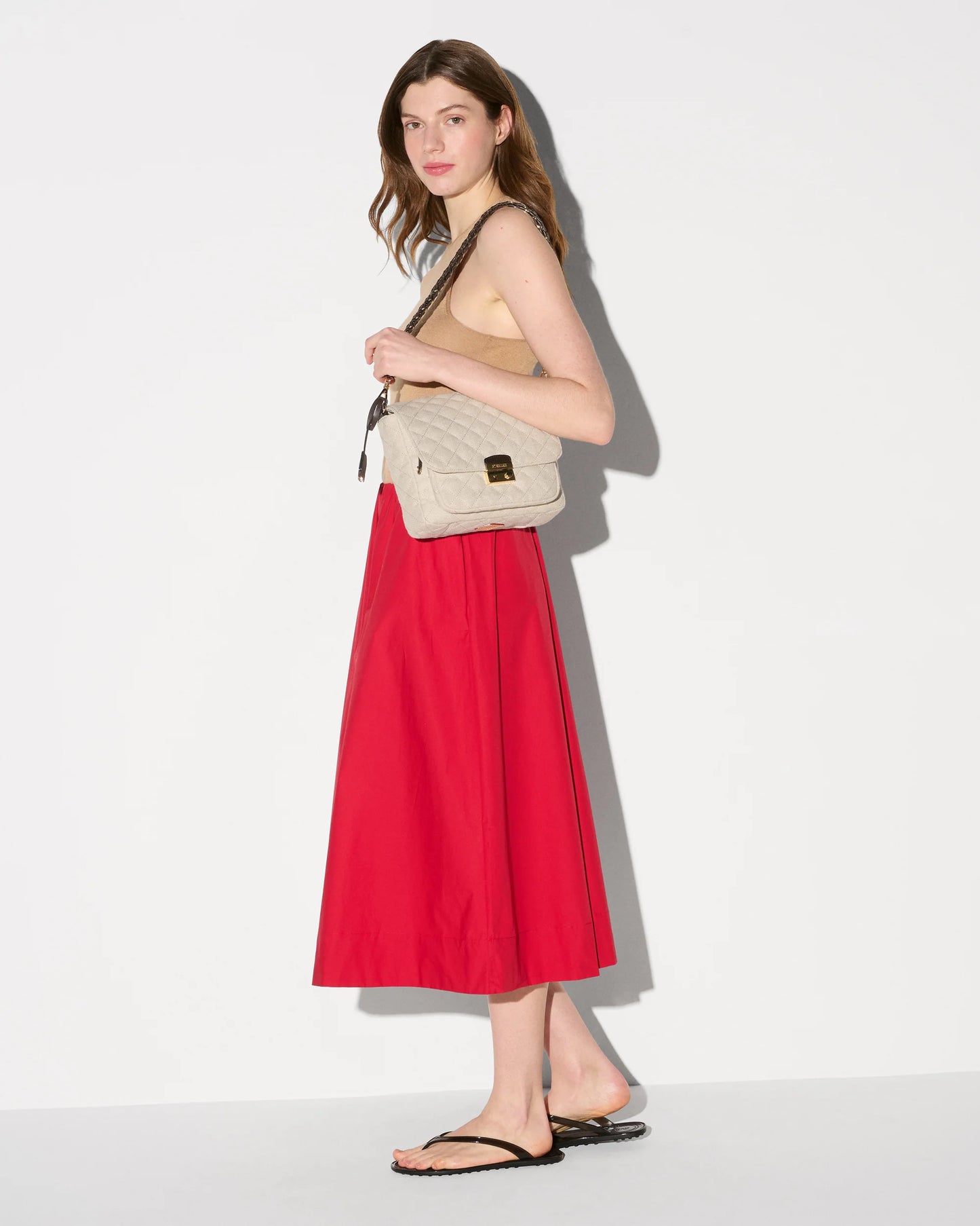 Medium Crosby Lock - Sandy Linen