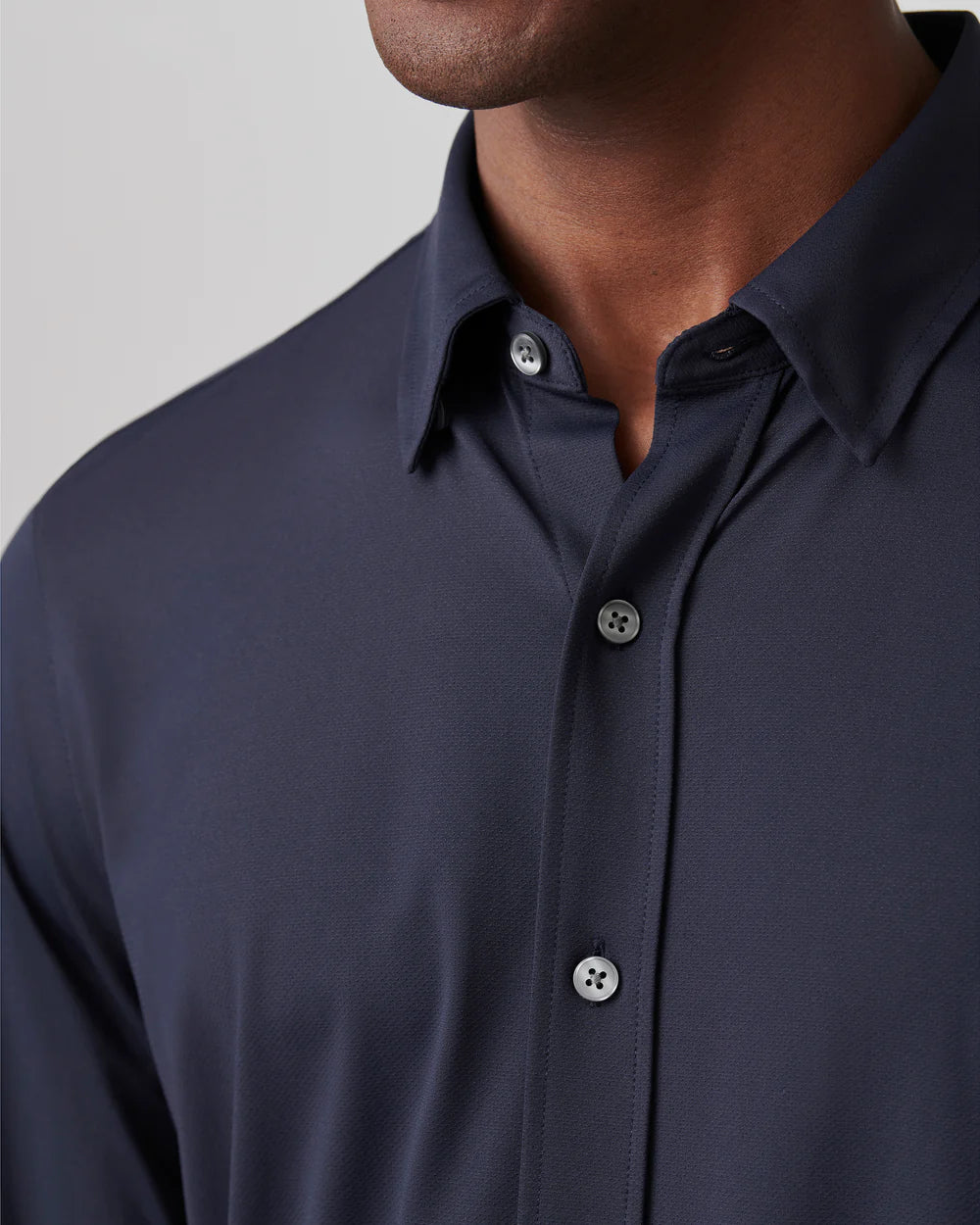 Commuter Slim Shirt - True Navy