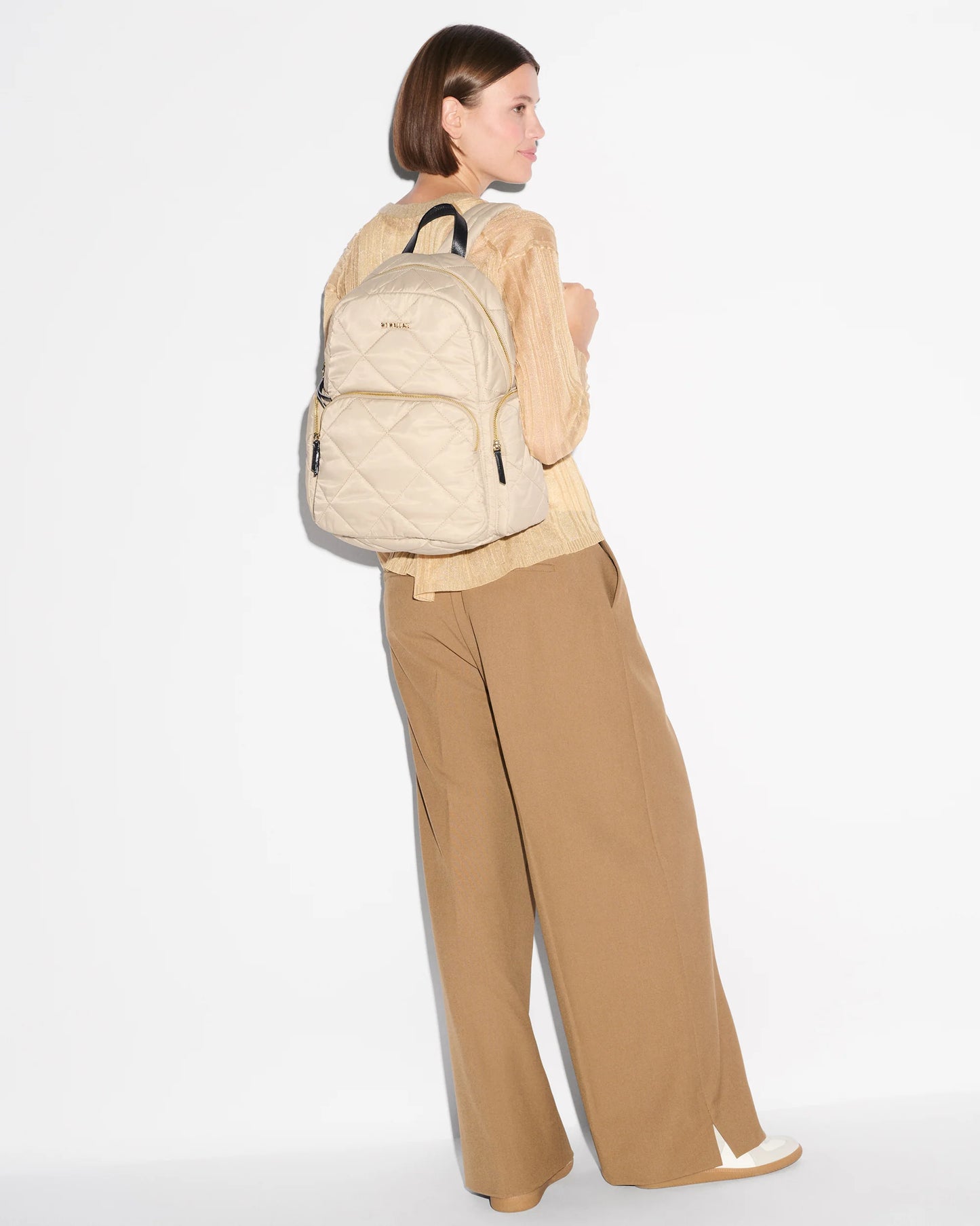 Madison Backpack - Buff/Black