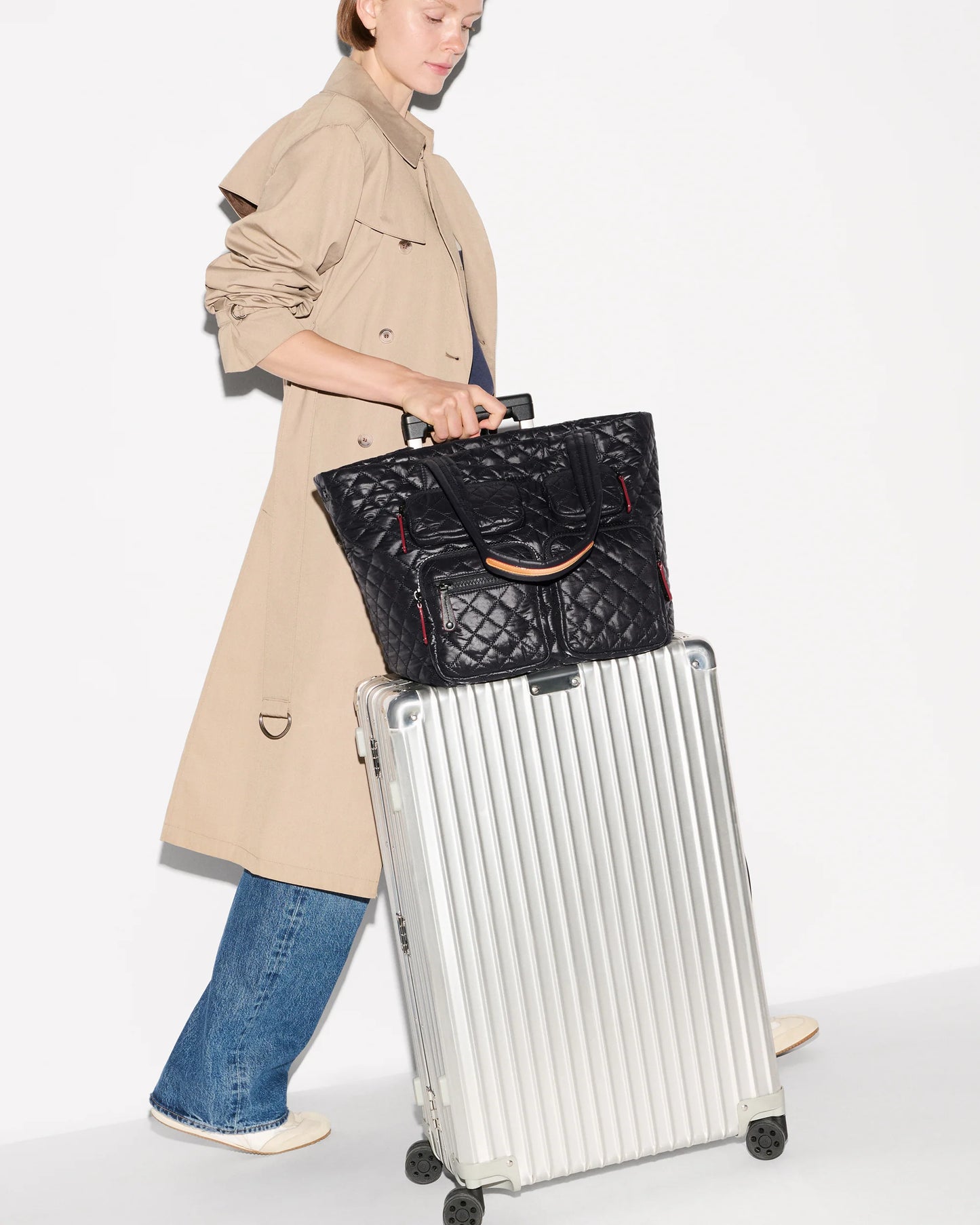Metro Travel Tote M - Black