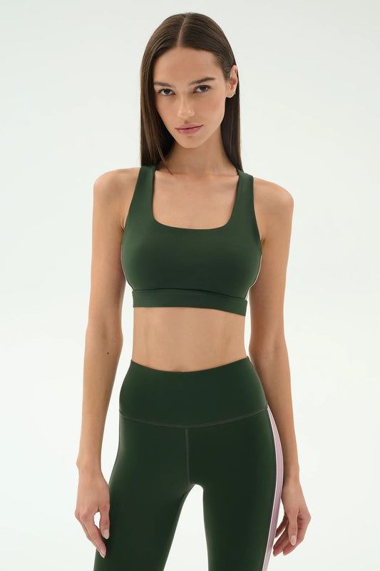 Lexi Bra - Military/Blush