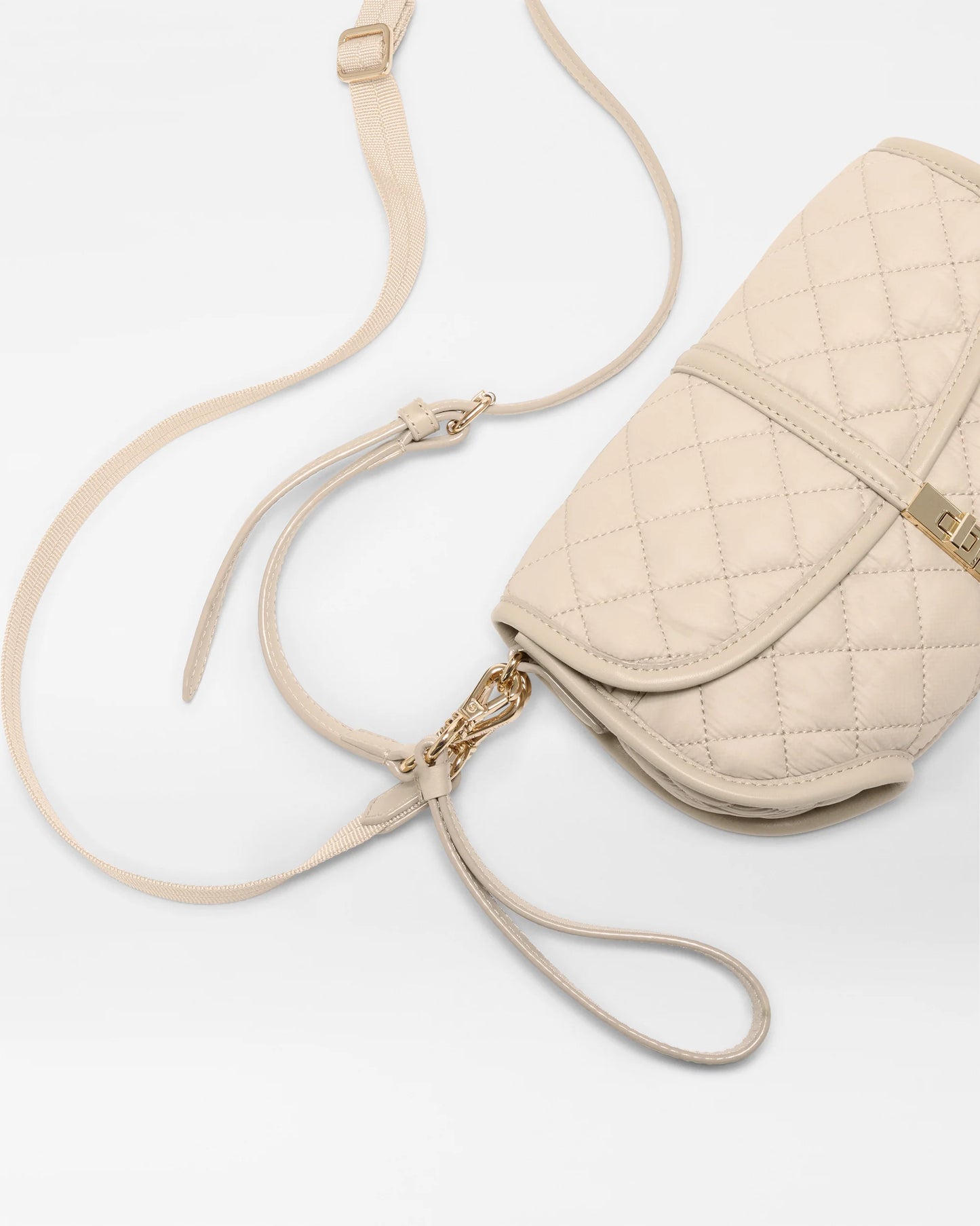 Astor Convertible Clutch - Buff