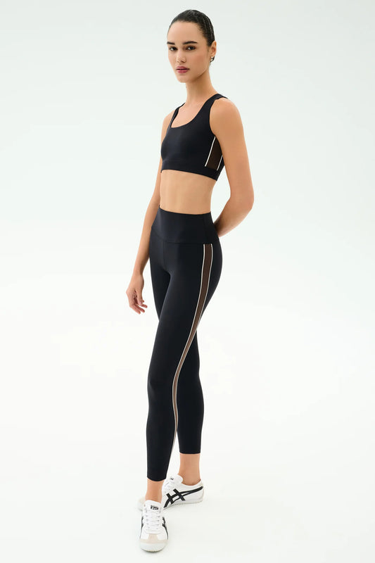 Margot Rigor Legging - Black/Dk Chocolate