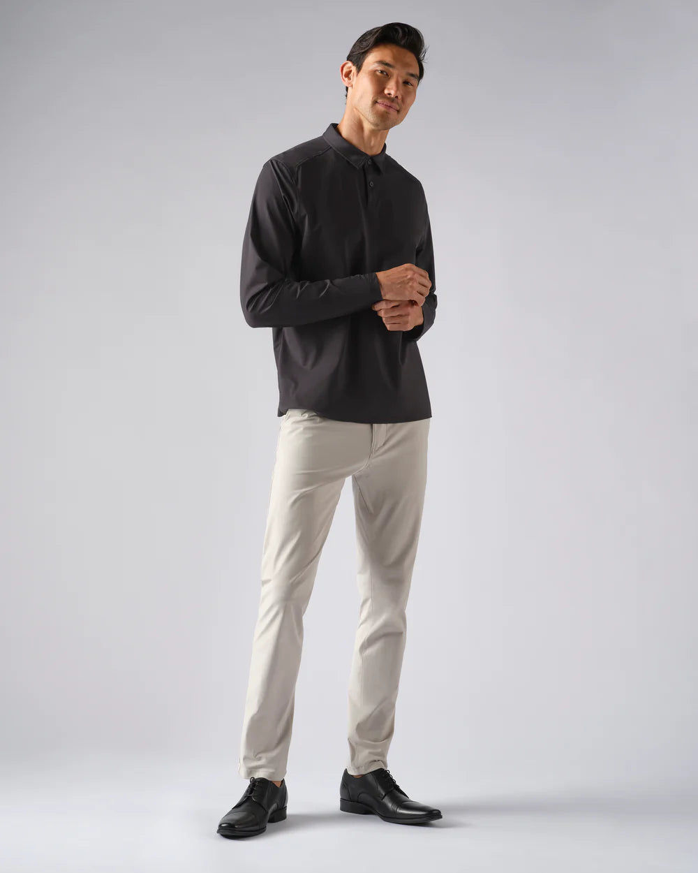 Commuter LS Polo - Black