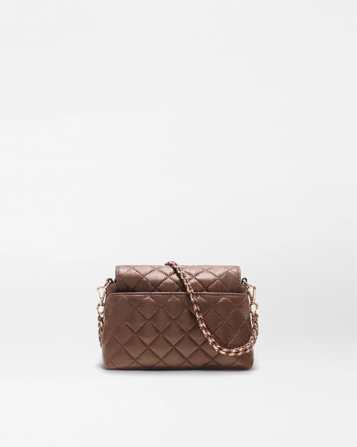 Mini Crosby Lock Shoulder - Walnut Brown