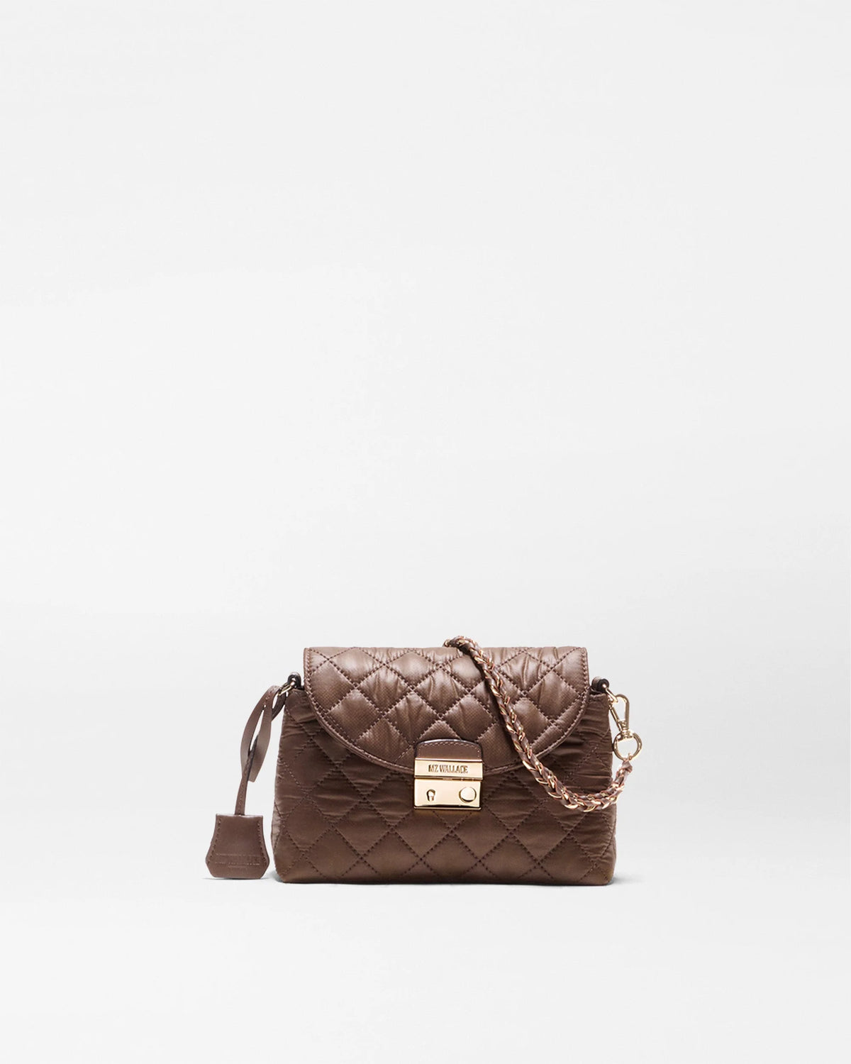 Mini Crosby Lock Shoulder - Walnut Brown