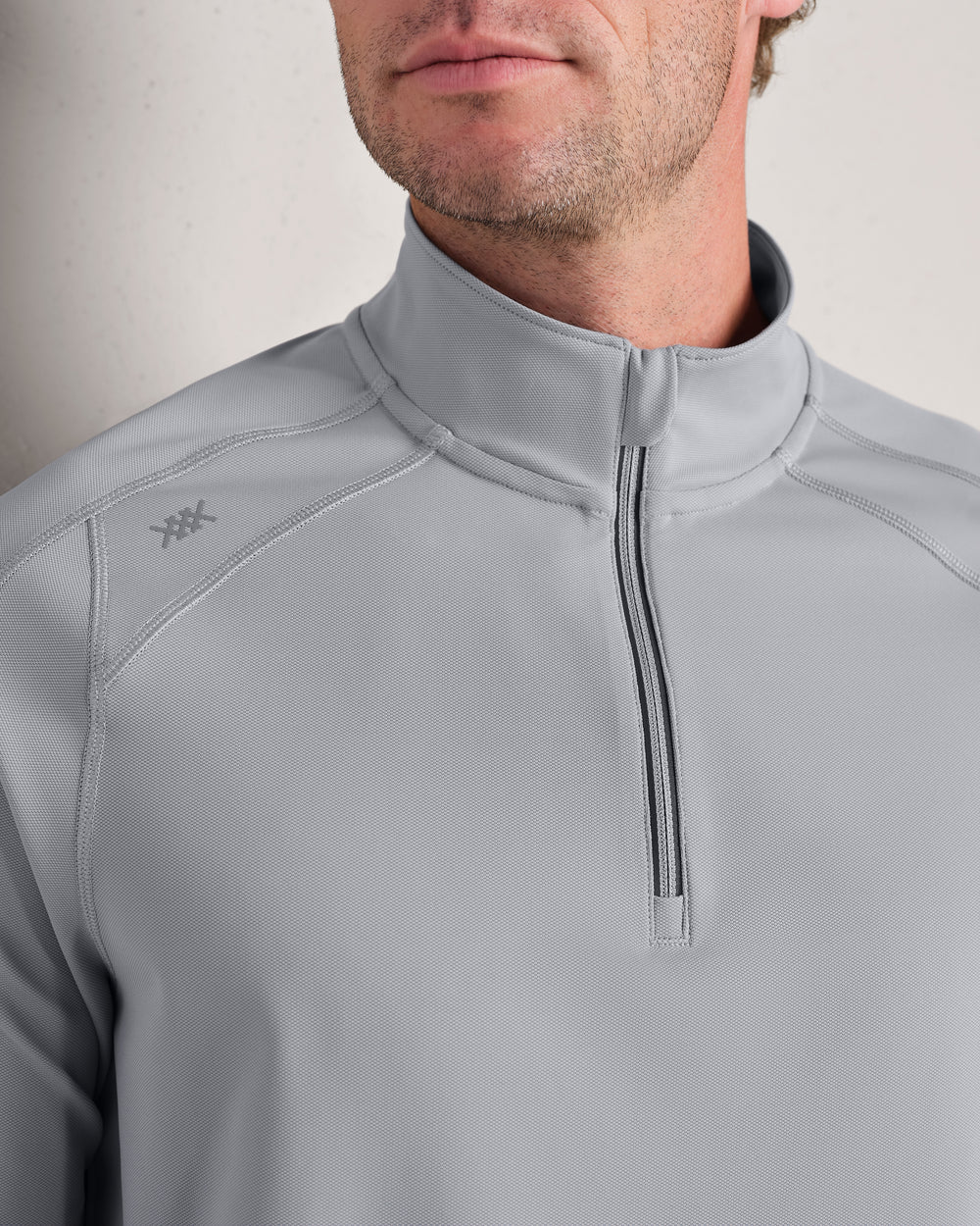 Rise 1/4 Zip - Steel Gray