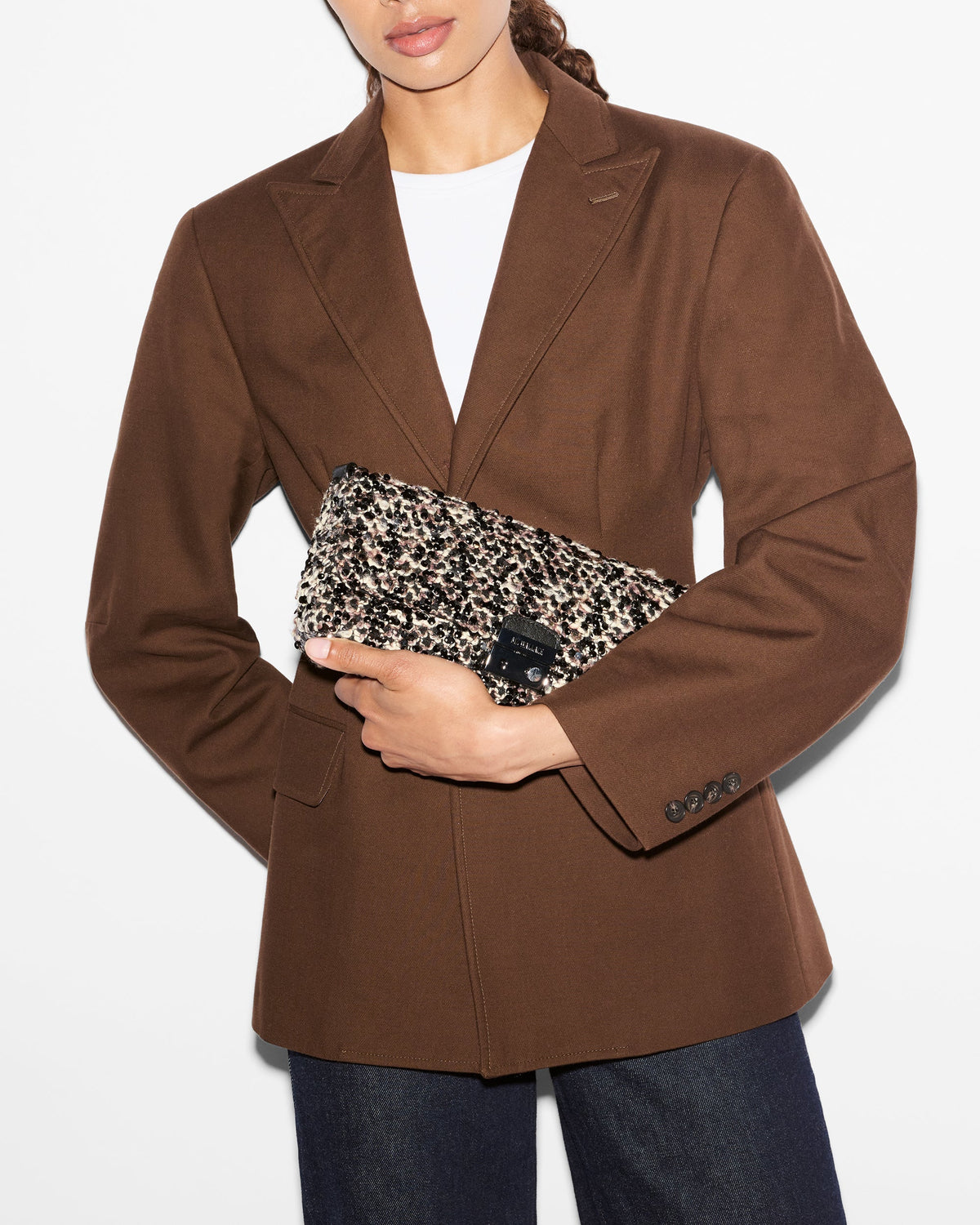 Crosby Lock Baguette - Sequin Winter Boucle