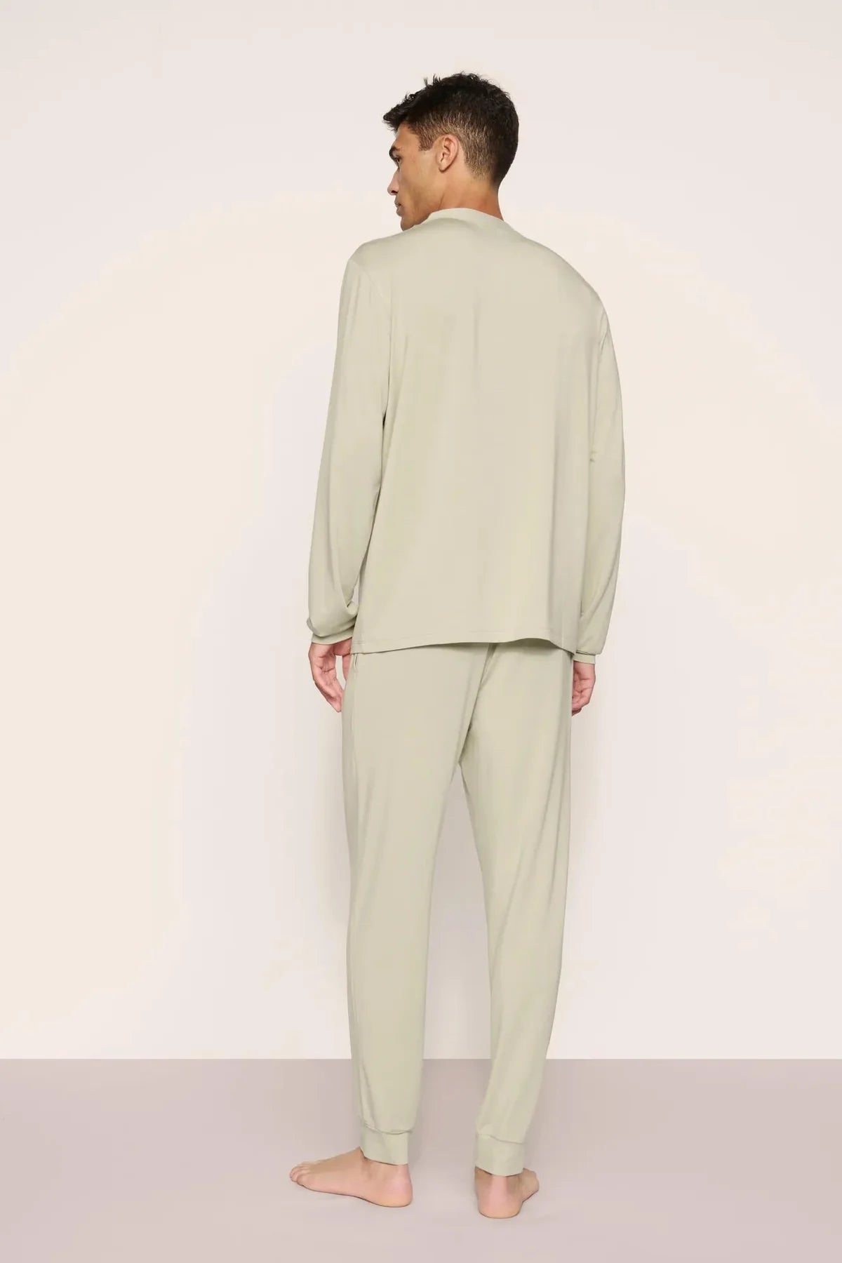 Henry Long PJ Set - Sandstone
