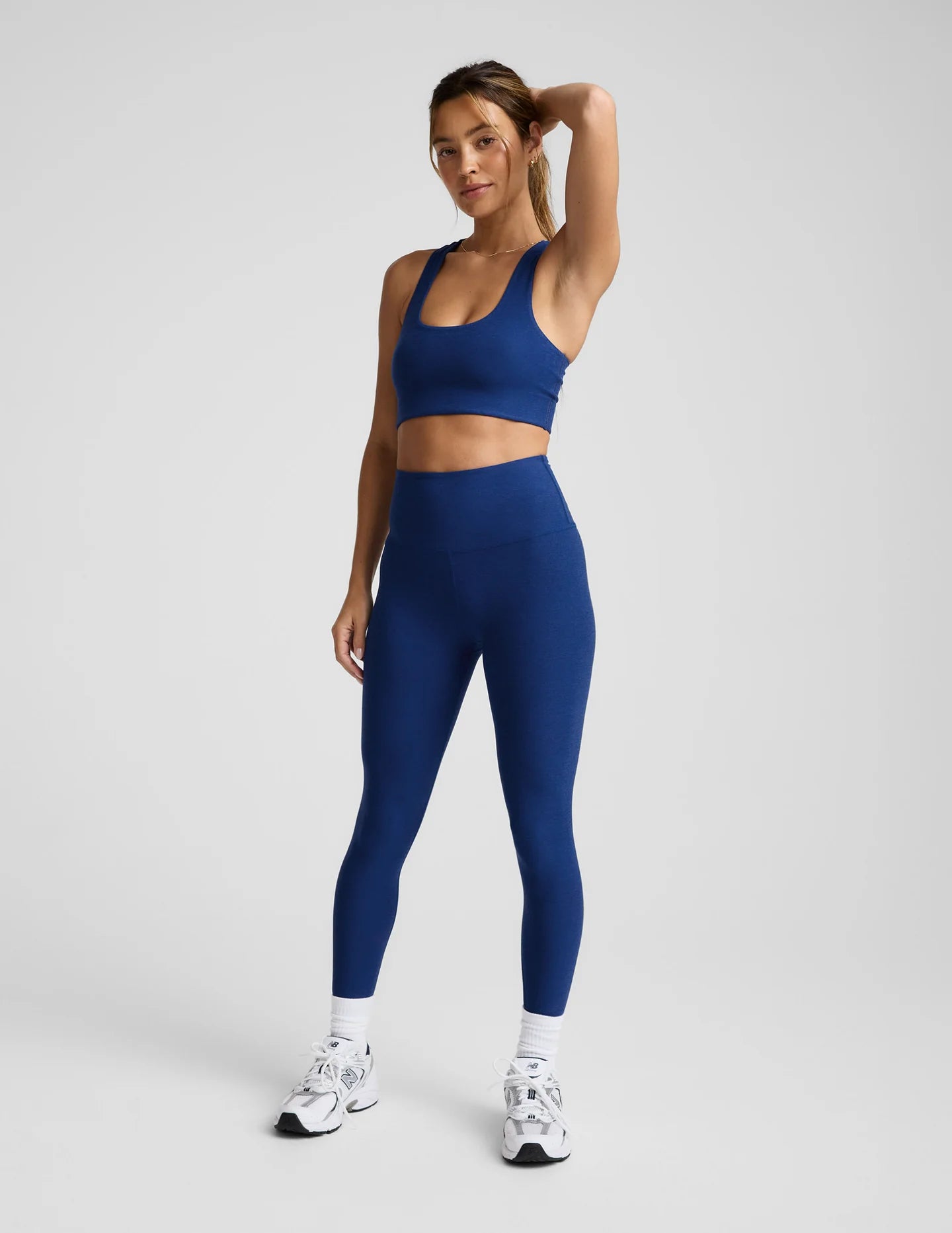HW Midi Legging - Marine Blue