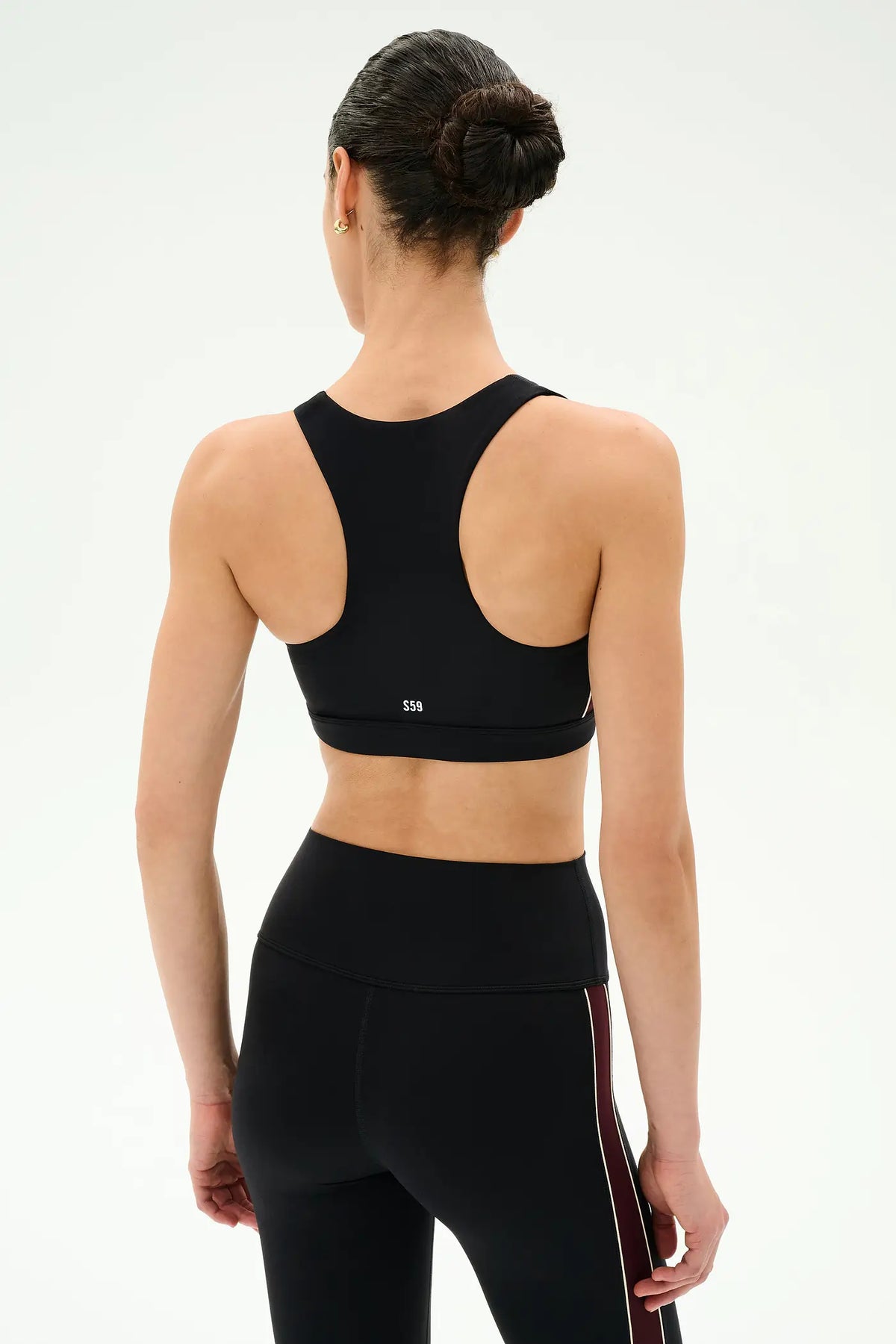 Lexi Bra - Black/Dark Cherry