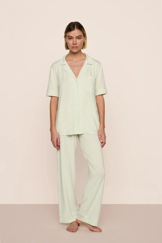 Gisele Short Slv/Pant Set - Seafoam