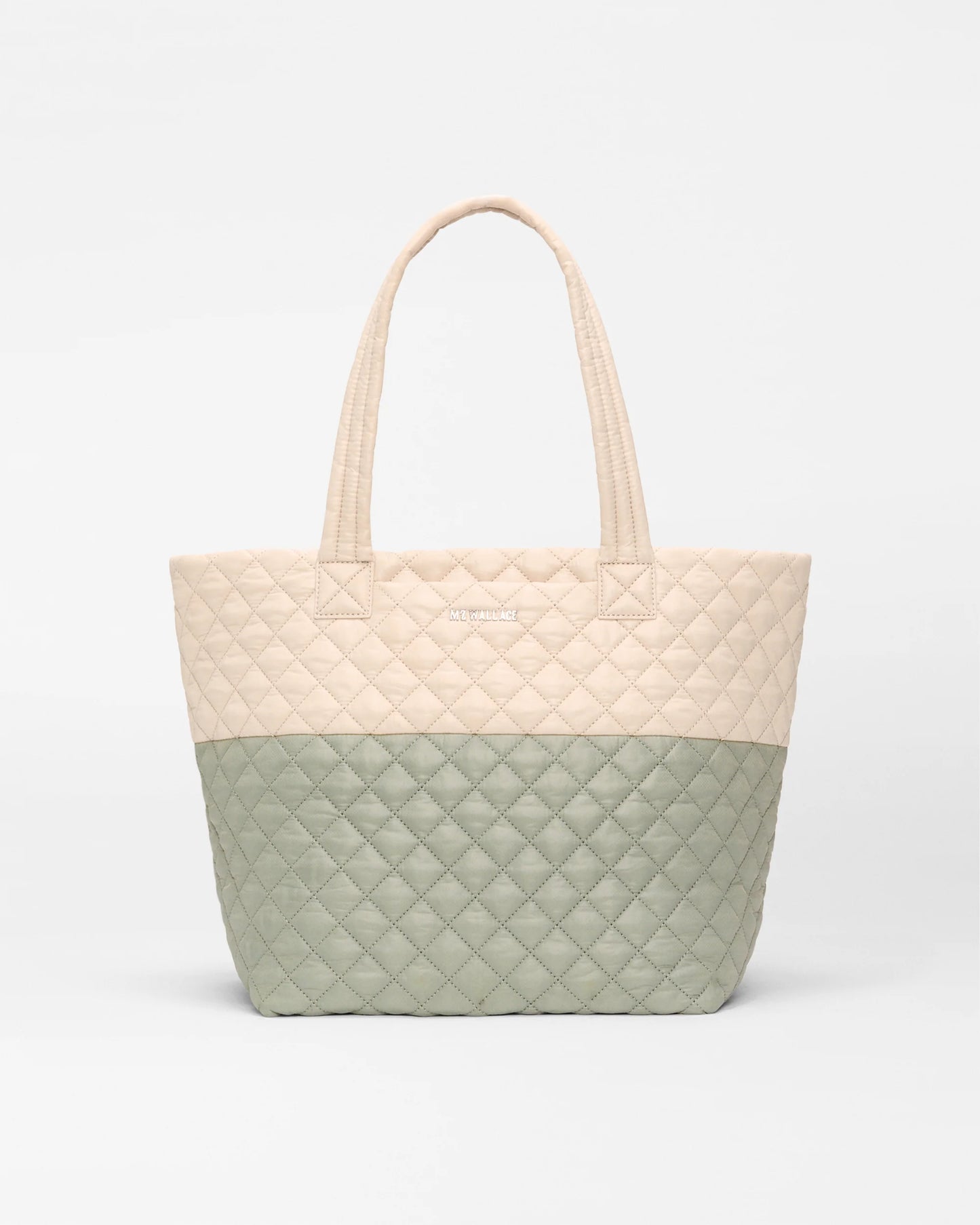Medium Metro Tote - Agave Green/Buff