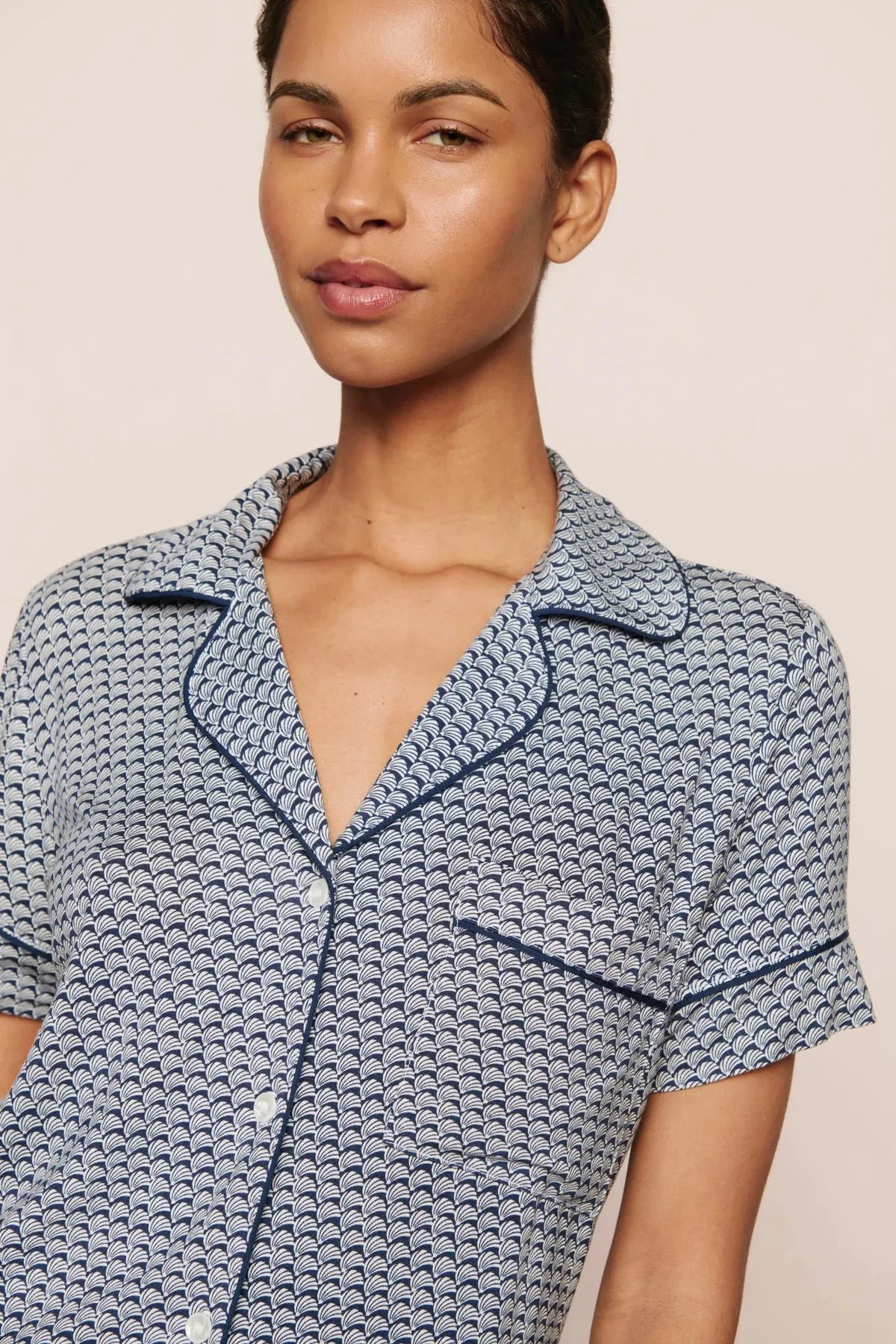 Gisele Relaxed Short PJ Set - Seashells