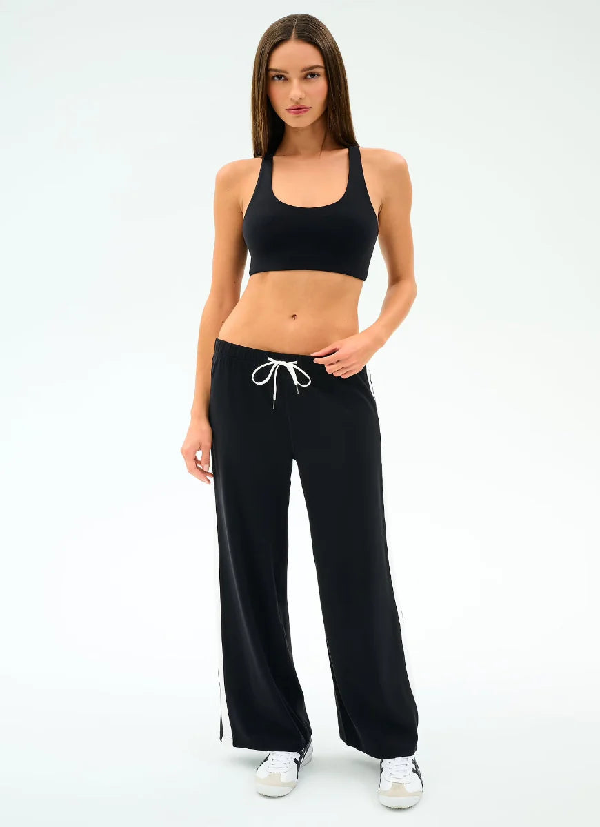 Willow Wide Leg Pant - Black/White