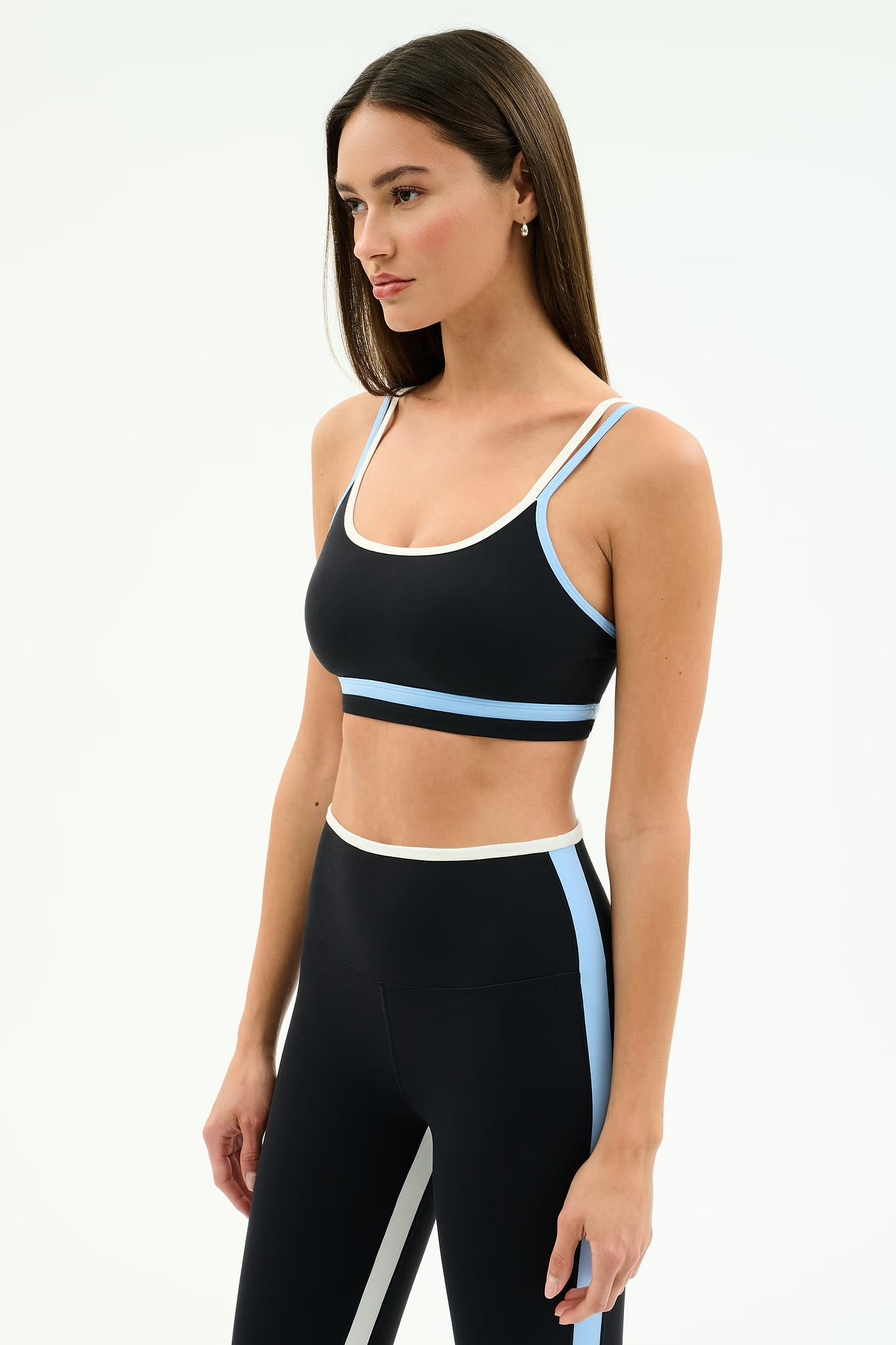 Eva Bra - Black/Skylight
