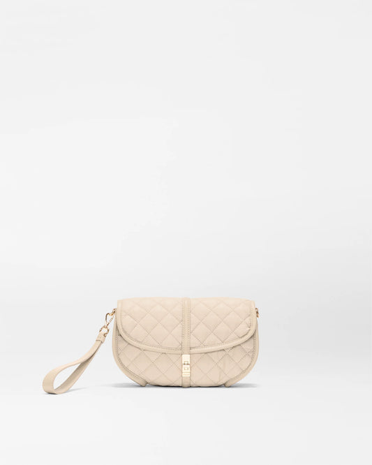 Astor Convertible Clutch - Buff