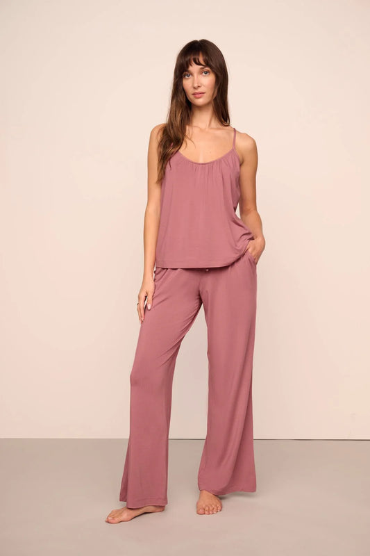 Gisele Cami/Pant Set - Berry Blush