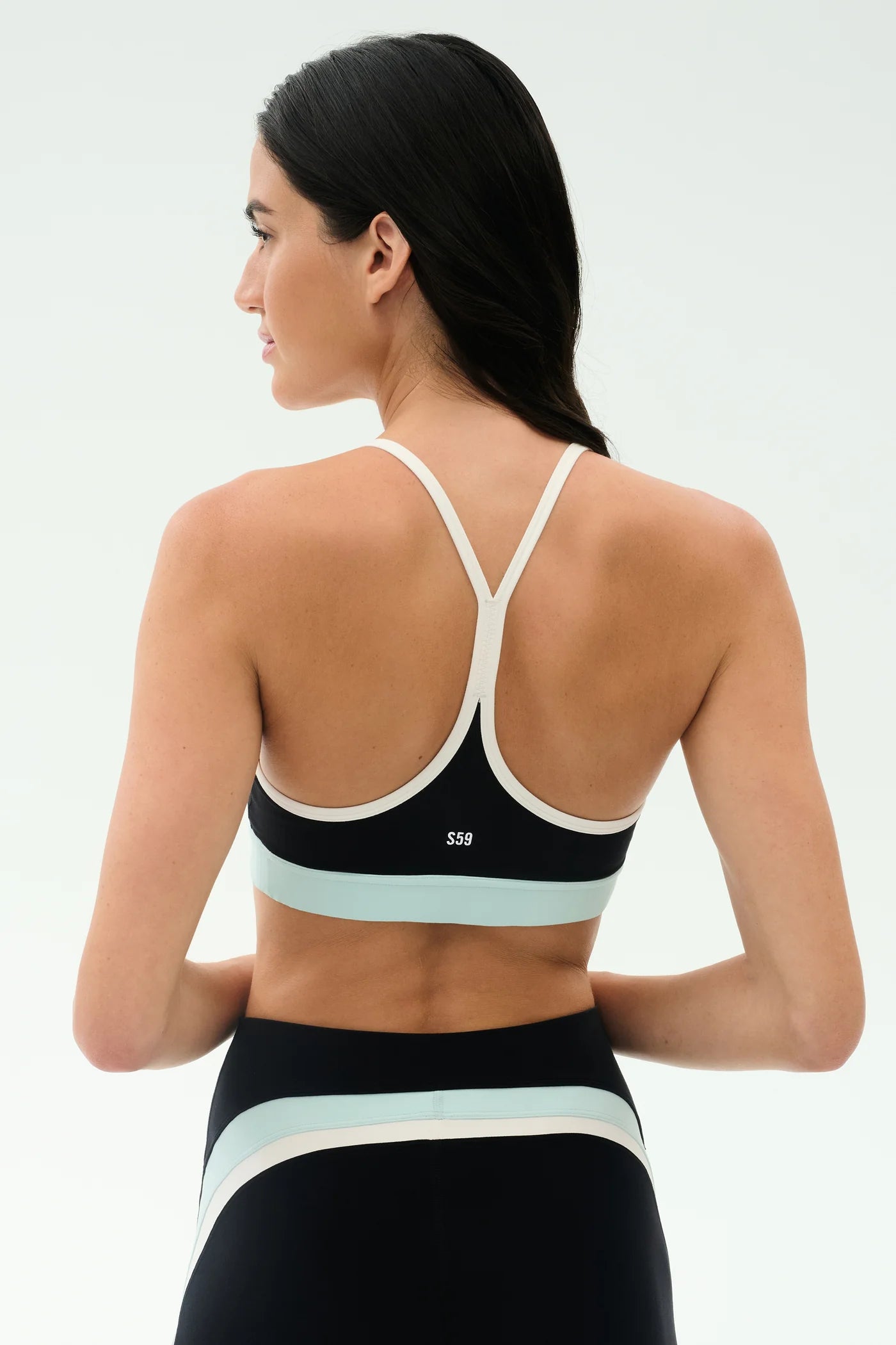 Emerson Airweight Bra - Indigo/Dove Gray