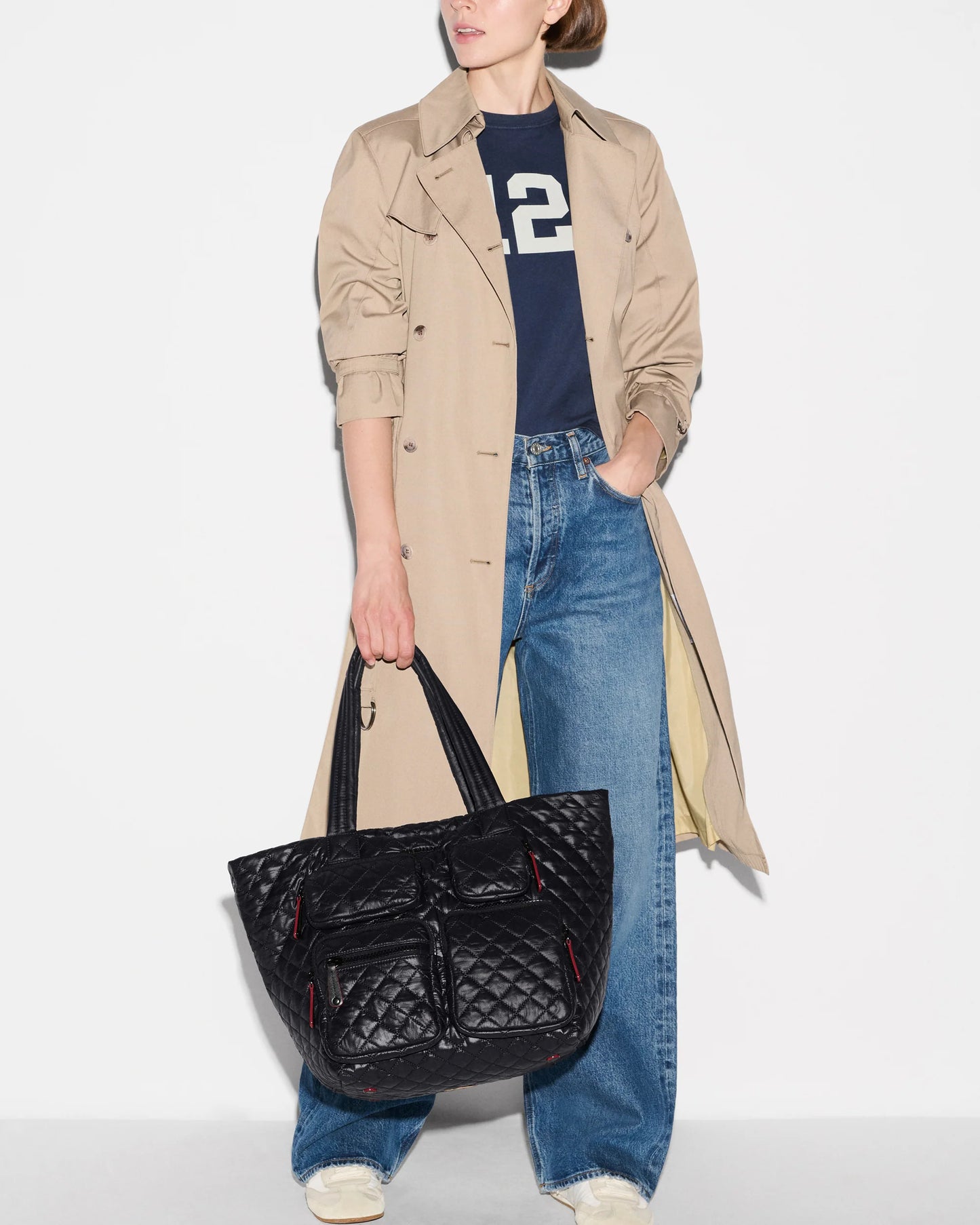 Metro Travel Tote M - Black