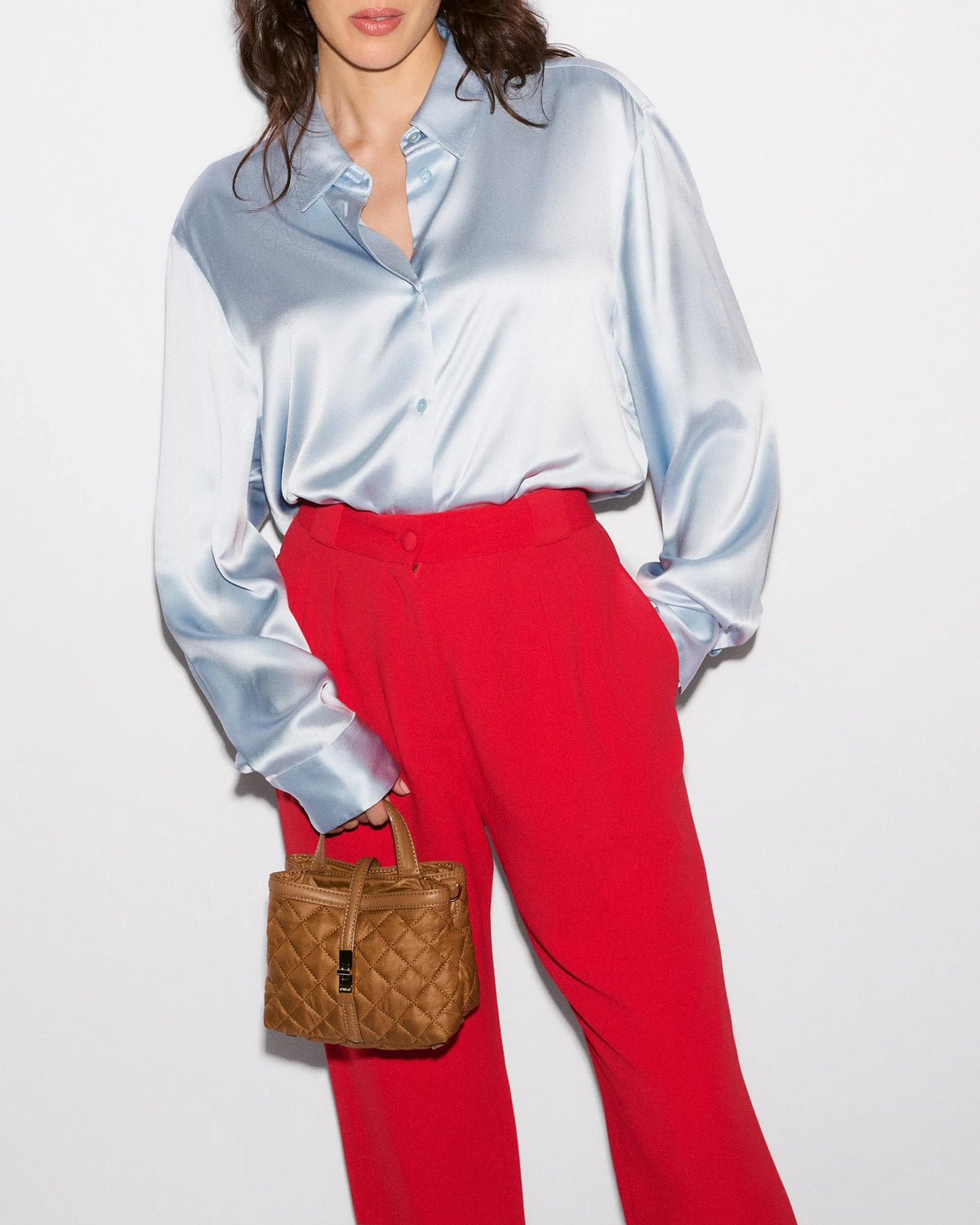 Mini Astor Top Handle - Cognac