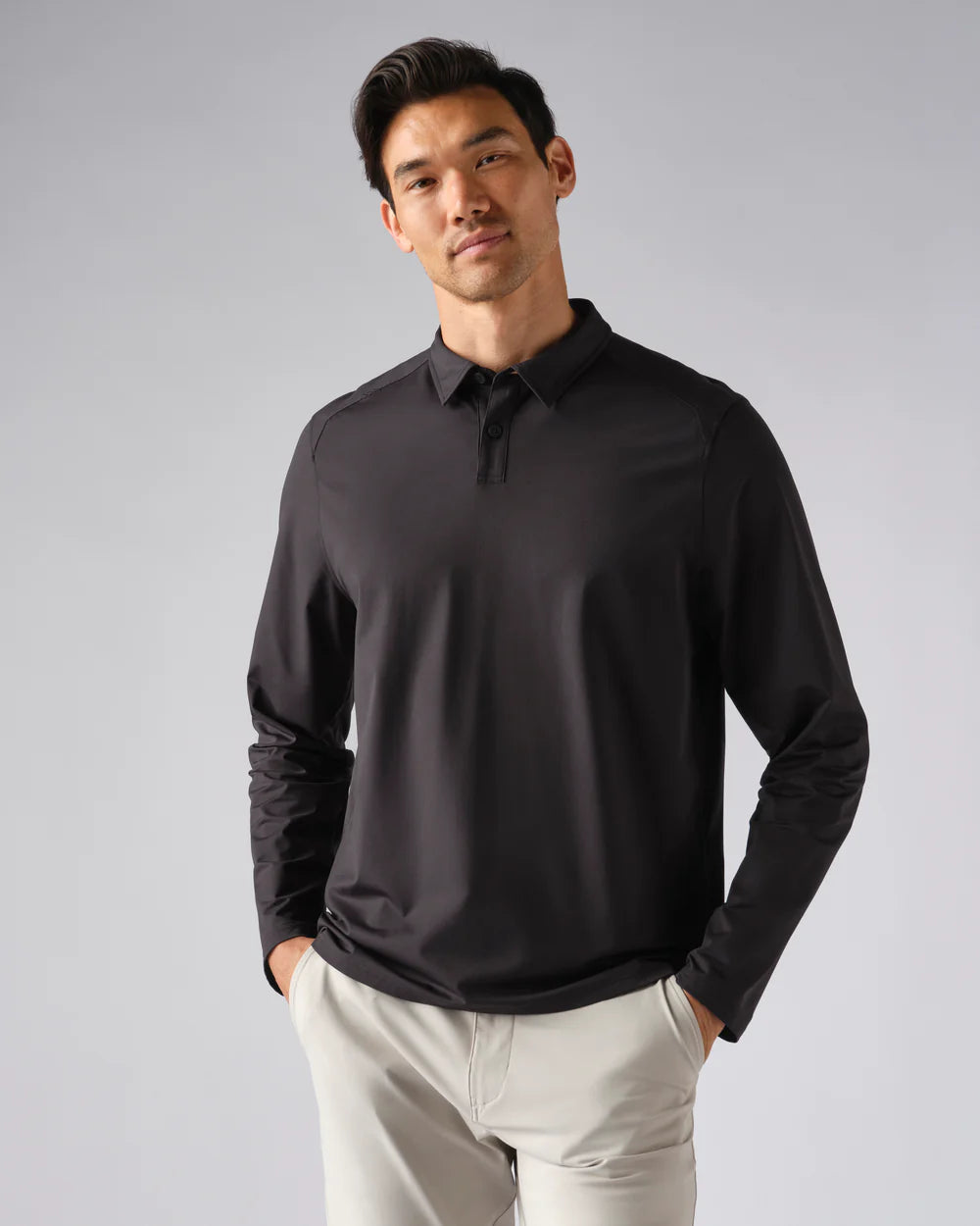 Commuter LS Polo - Black